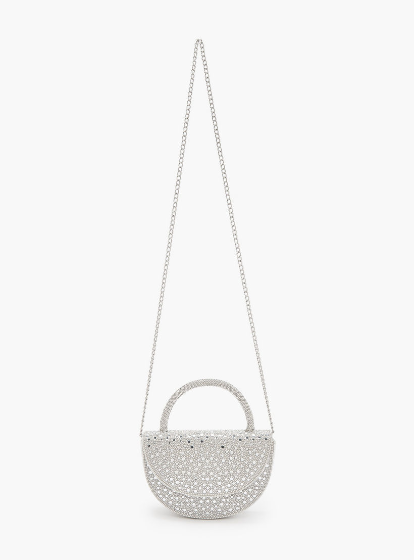 شنطة كروس بودي مزينة بحزام سلسلة قابل للفصل من فلورا بيلا-women-bagsandwallets-handbags-image-3