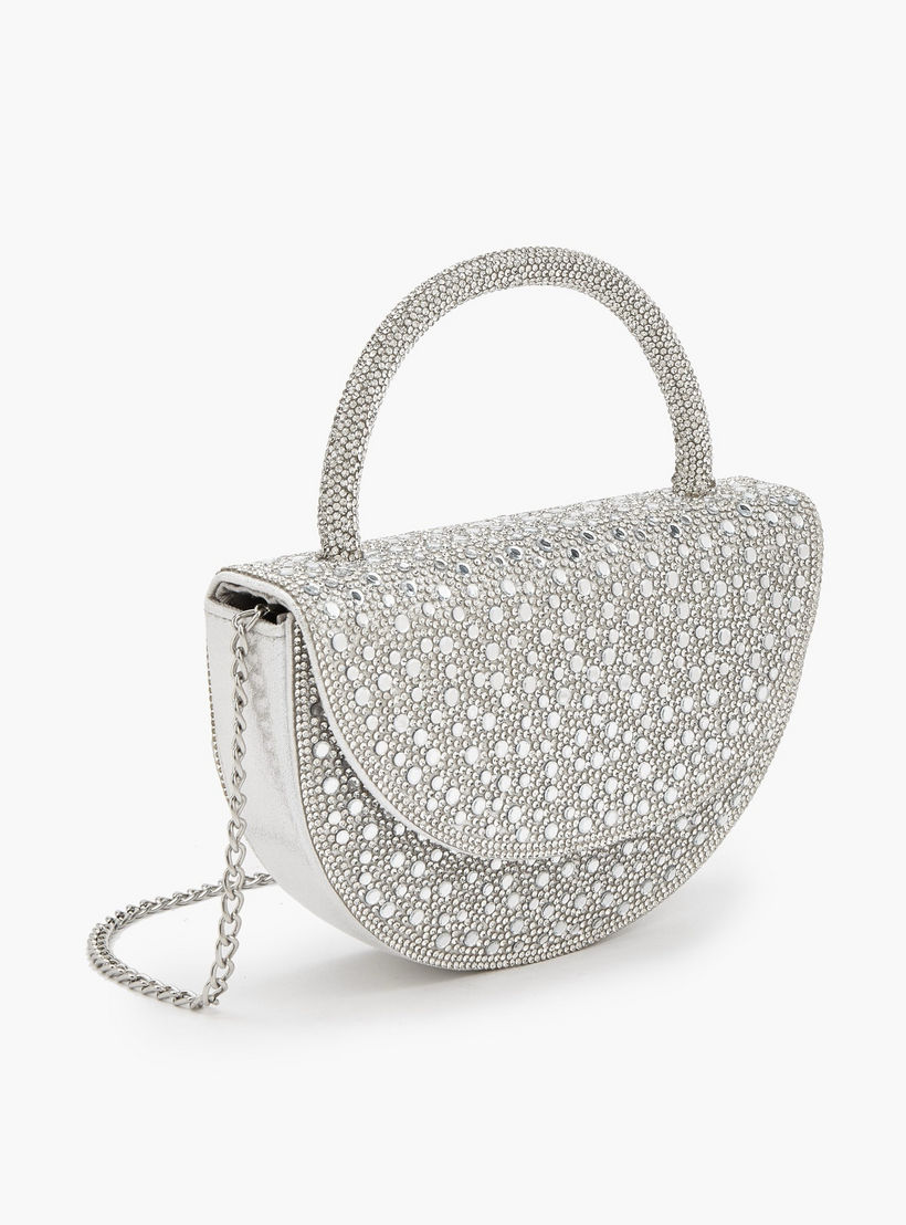 شنطة كروس بودي مزينة بحزام سلسلة قابل للفصل من فلورا بيلا-women-bagsandwallets-handbags-image-4