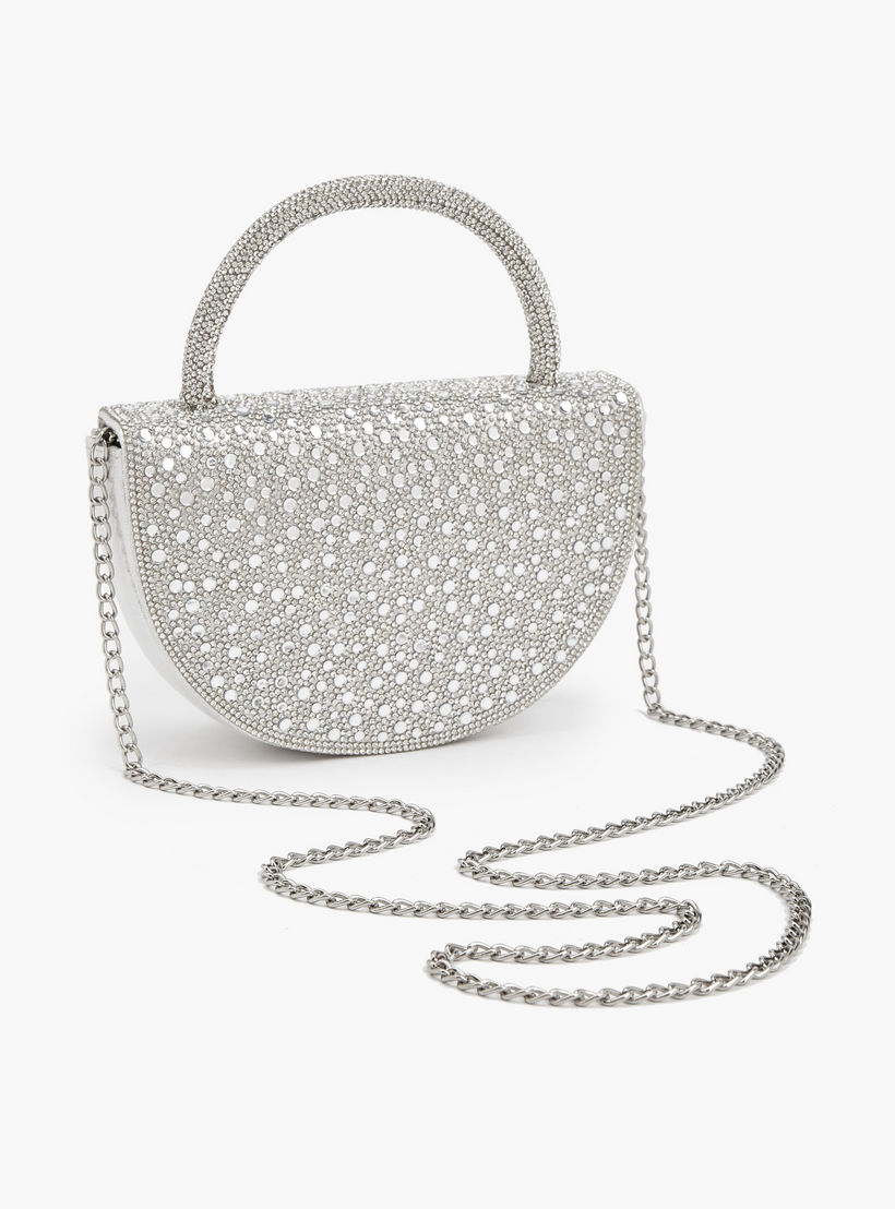 شنطة كروس بودي مزينة بحزام سلسلة قابل للفصل من فلورا بيلا-women-bagsandwallets-handbags-image-6