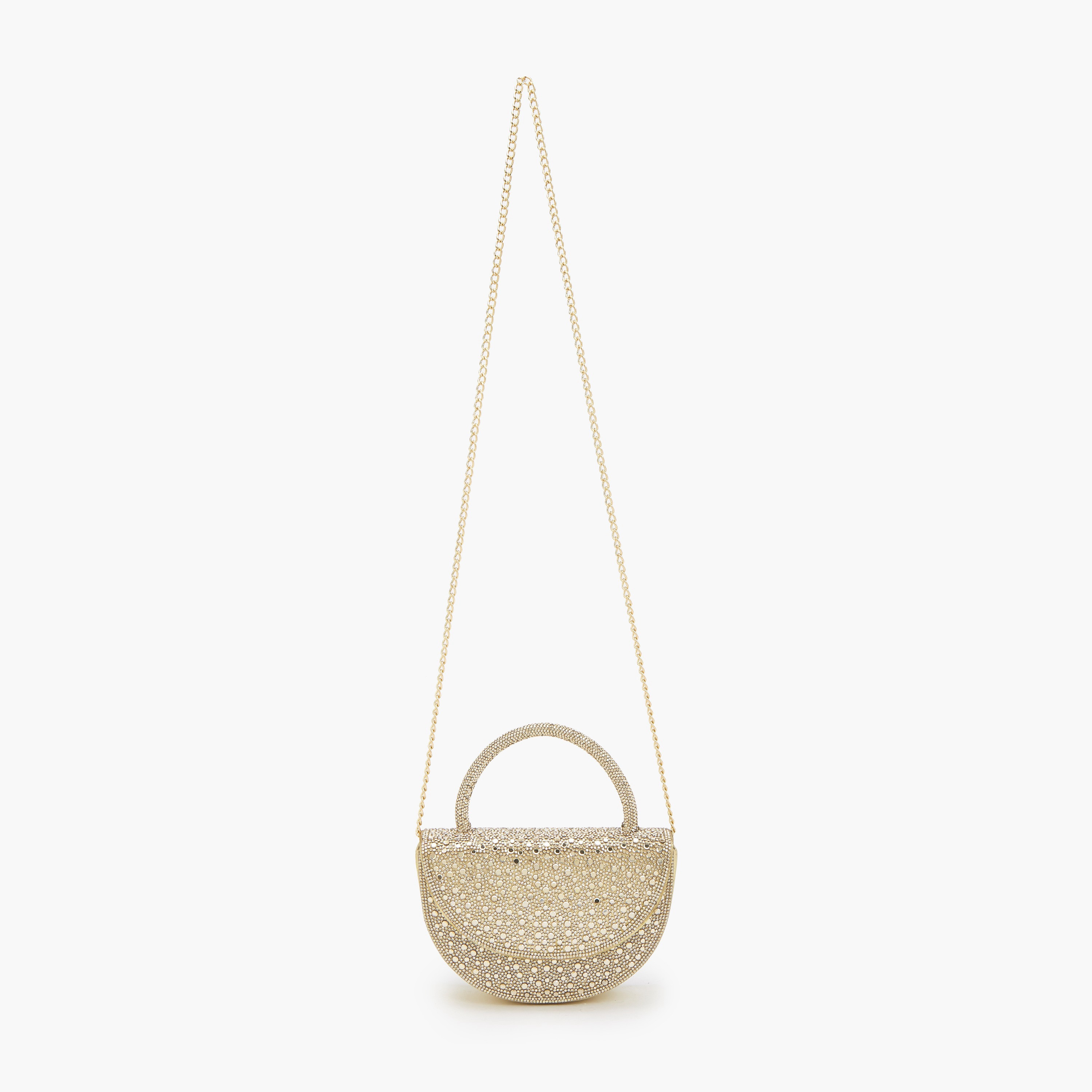 شنطة كروس بودي مزينة بحزام سلسلة قابل للفصل من فلورا بيلا-women-bagsandwallets-handbags-image-3