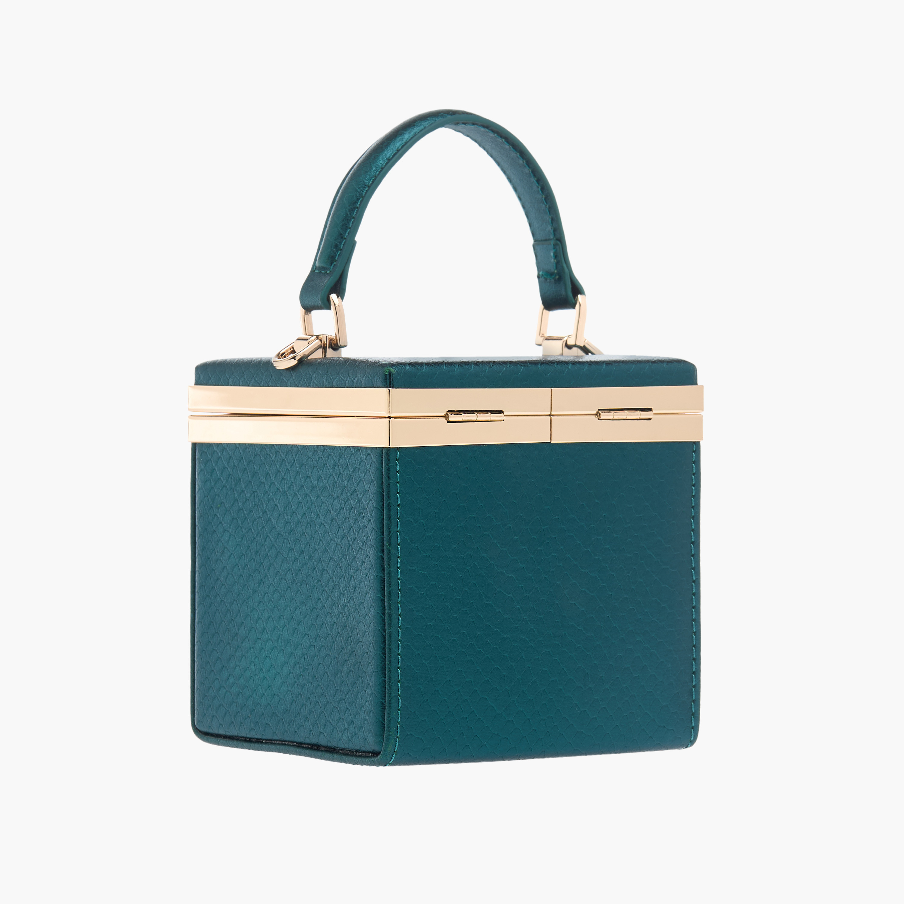 Flora Bella Textured Crossbody Bag with Detachable Strap and Clasp Closure-women-bagsandwallets-handbags-image-3
