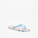 Aqua All-Over Print Thong Slippers-Women%27s Flip Flops & Beach Slippers-thumbnailMobile-1