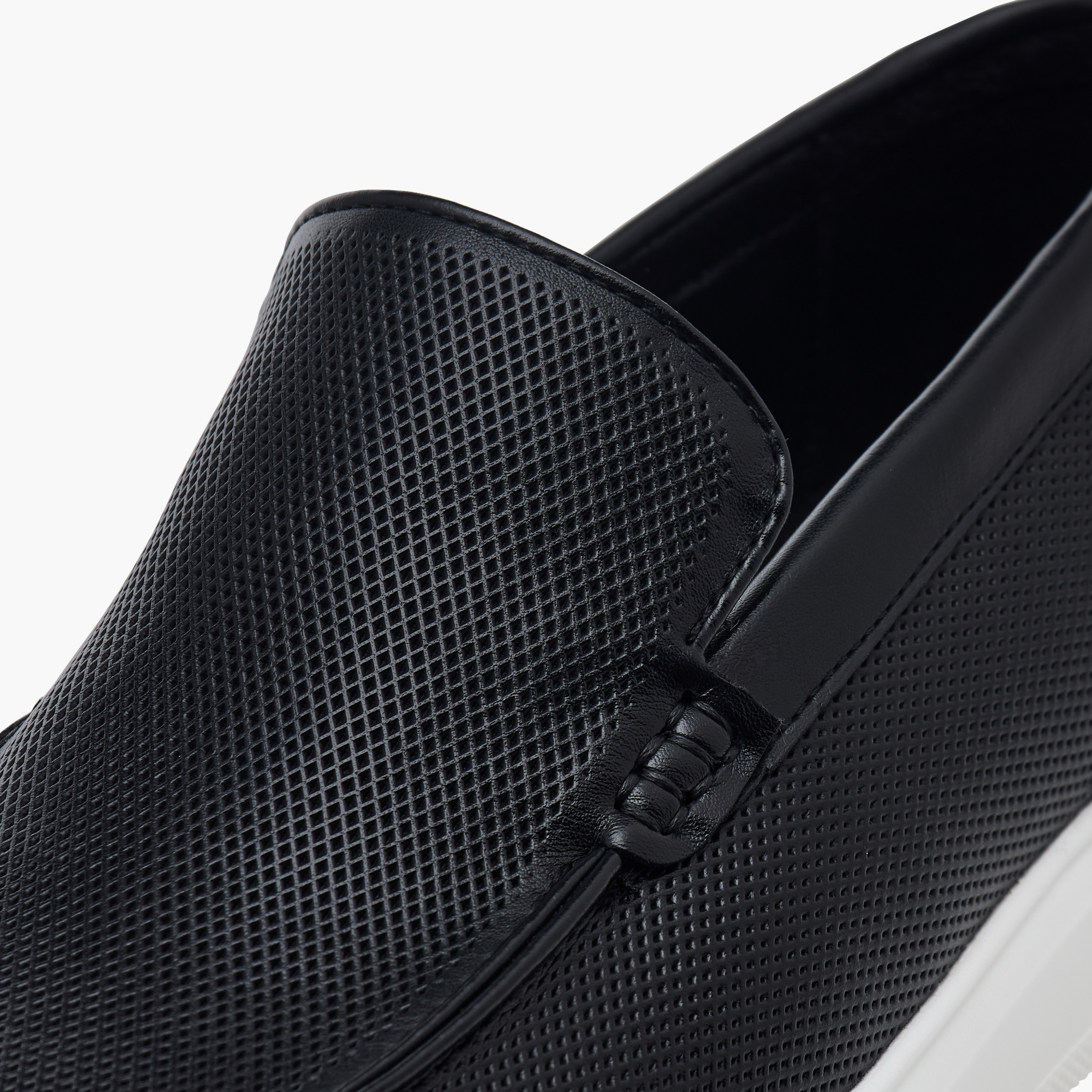 Lee Cooper Men's Textured Slip-On Loafers-men-shoes-loafersandmoccasins-image-4