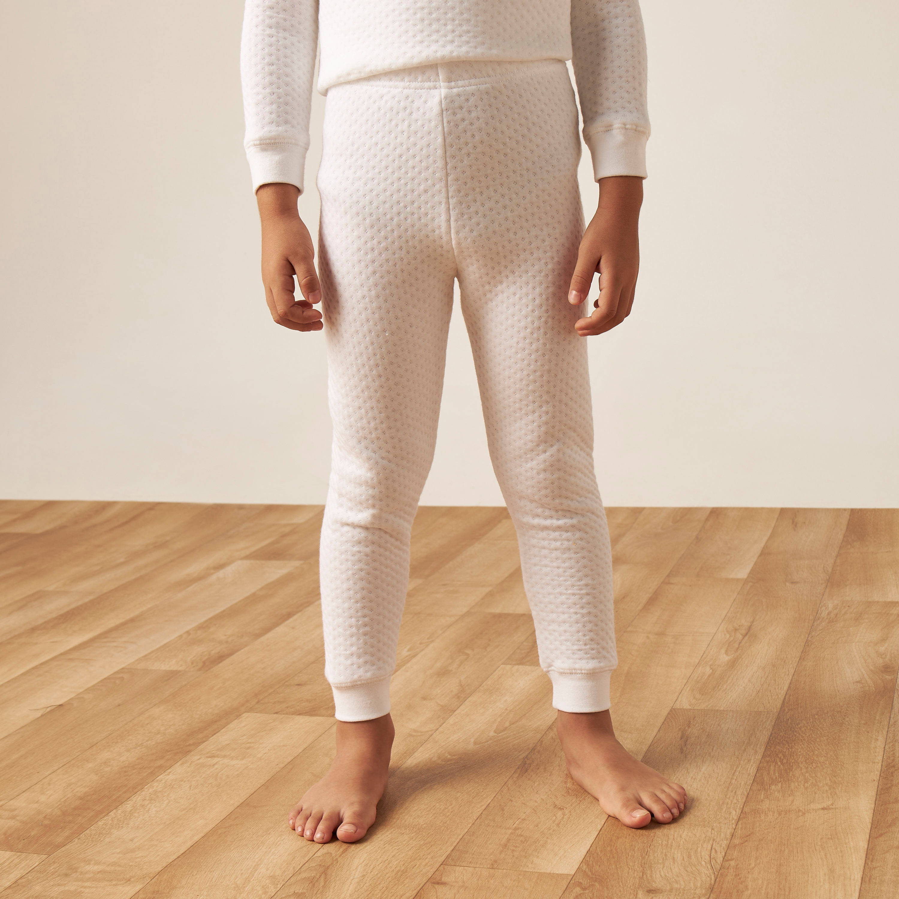 Juniors Textured Thermal T-shirt and Pyjama Set-boys-clothing-winterwear-thermalsets-image-3
