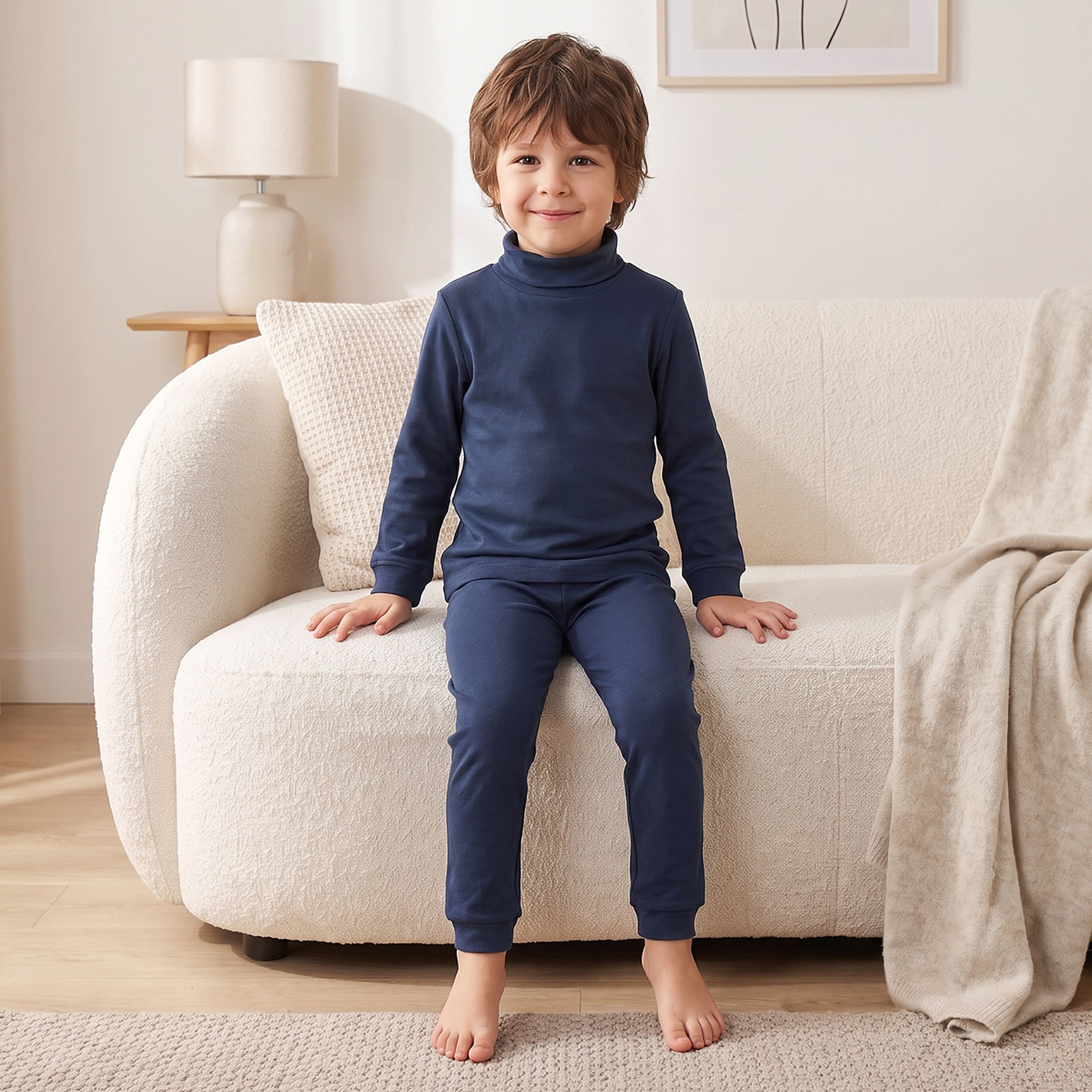Juniors Solid 2-Piece Thermal Set-baby-boys-clothing-winterwear-thermalsets-image-8