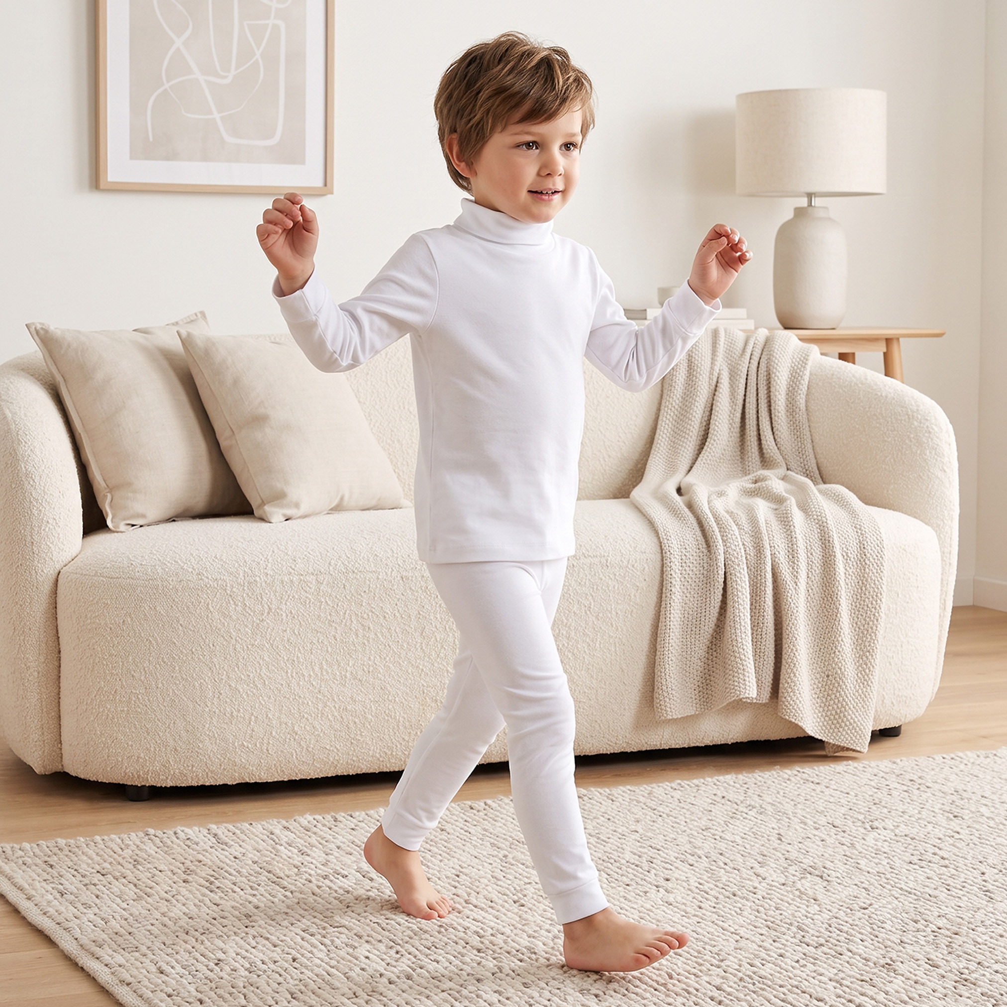 طقم حراري سادة قطعتين من جونيورز-baby-boys-clothing-winterwear-thermalsets-image-7