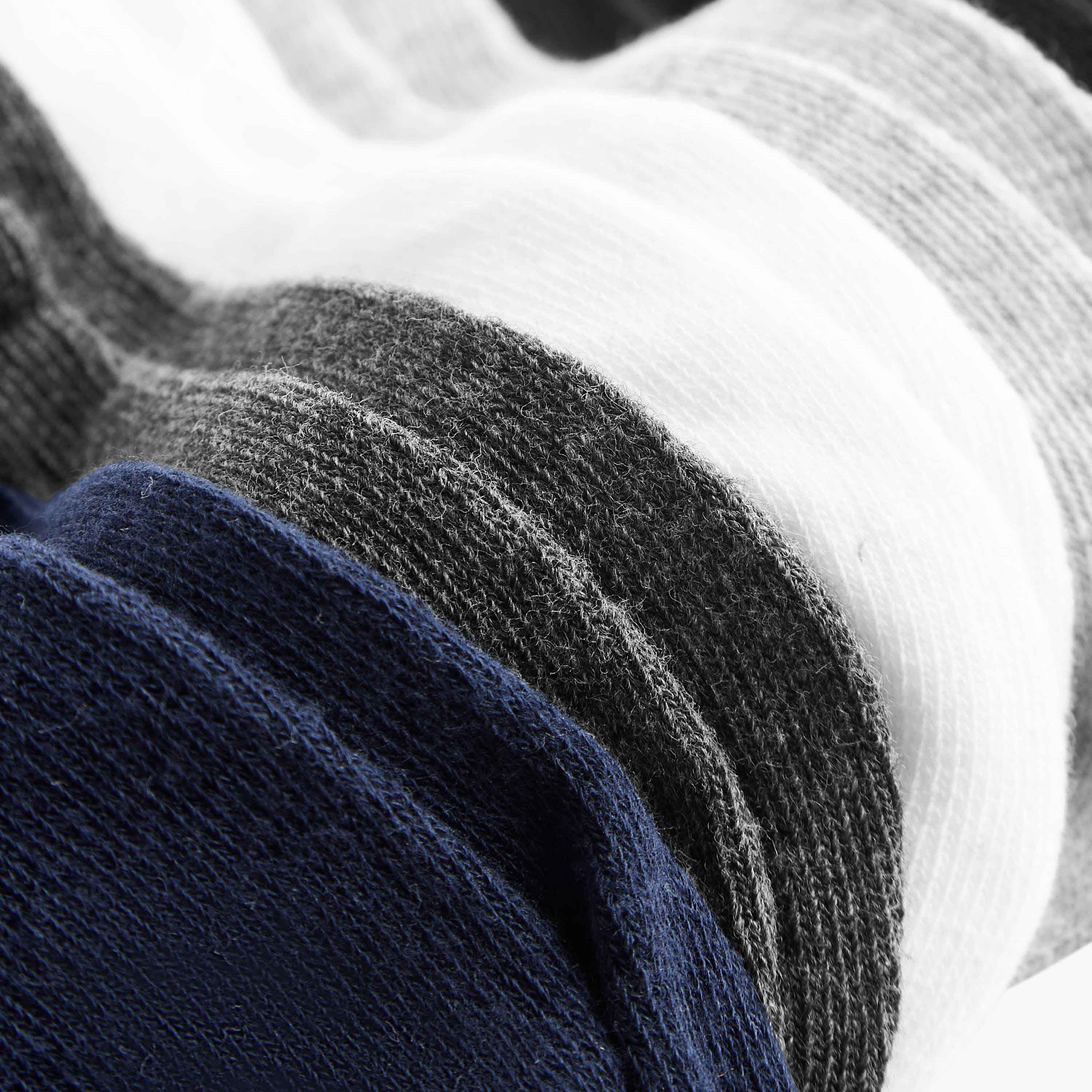 Gloo Solid Ankle Length Socks with Cuffed Hem - Set of 5-baby-boys-accessories-socks-image-4