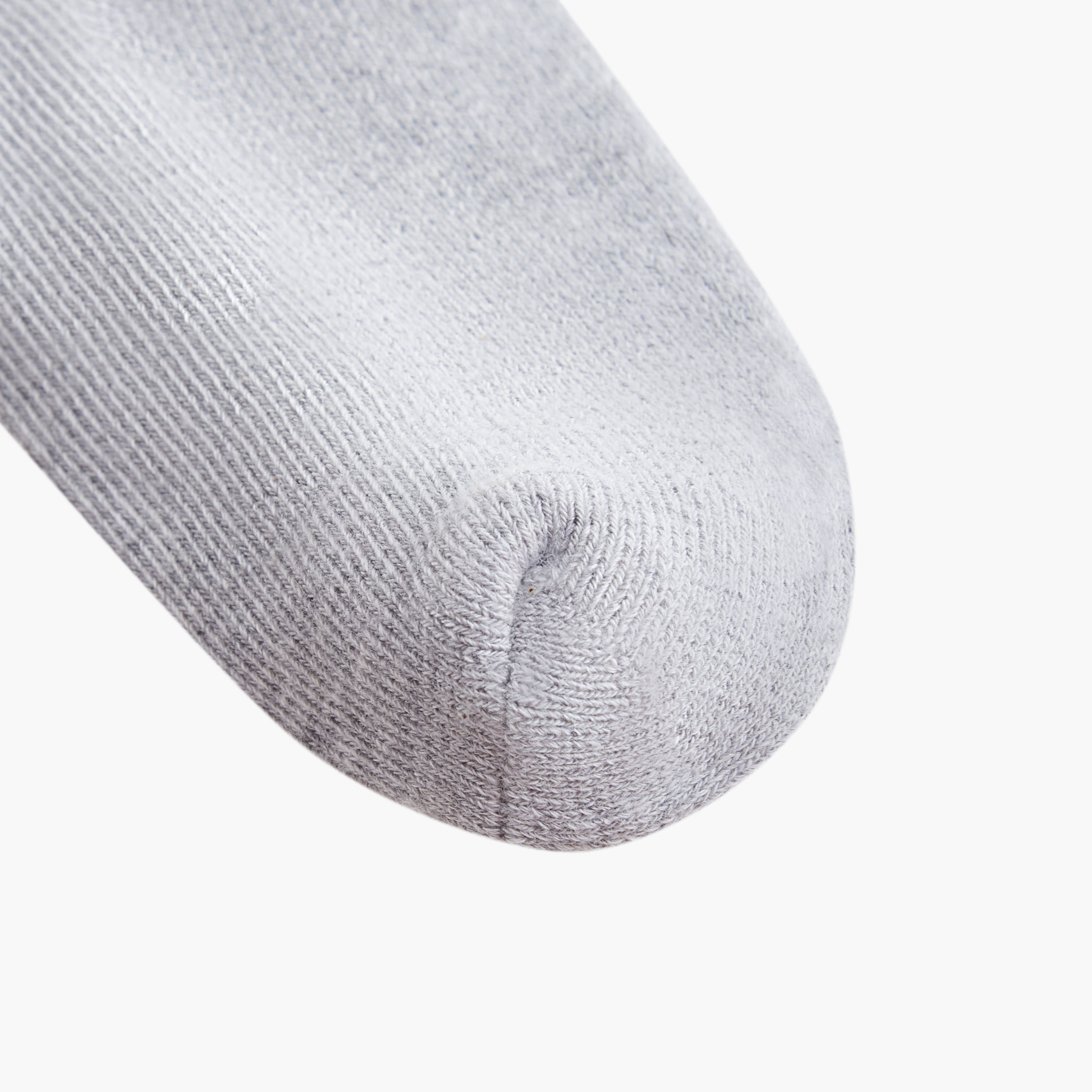 Gloo Solid Ankle-Length Socks with Cuffed Hem - Pack of 5-baby-boys-accessories-socks-image-4