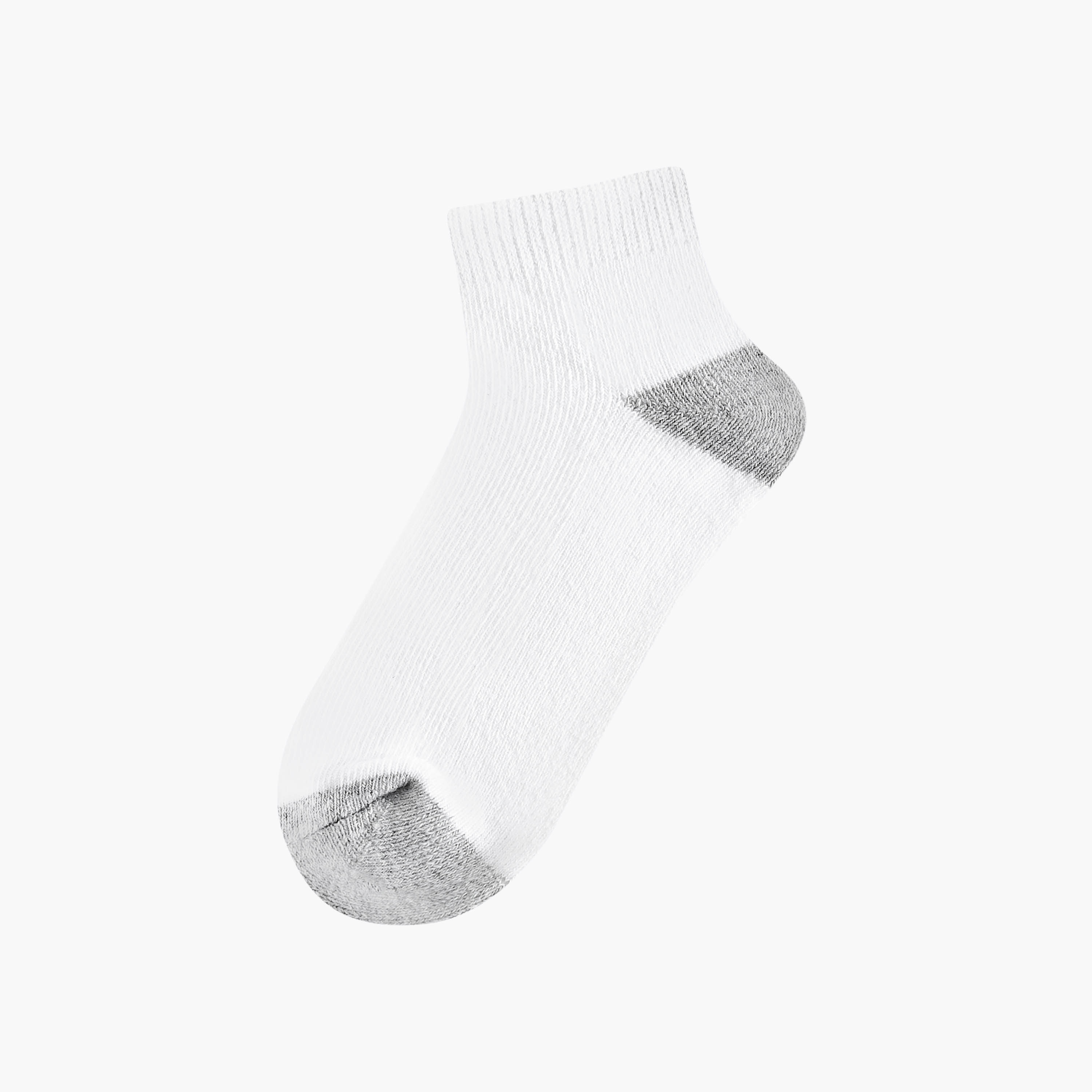 جوارب سادة بطول الكاحل وحواف مطاطية من جلوو - طقم من 5 أزواج-baby-boys-accessories-socks-image-4