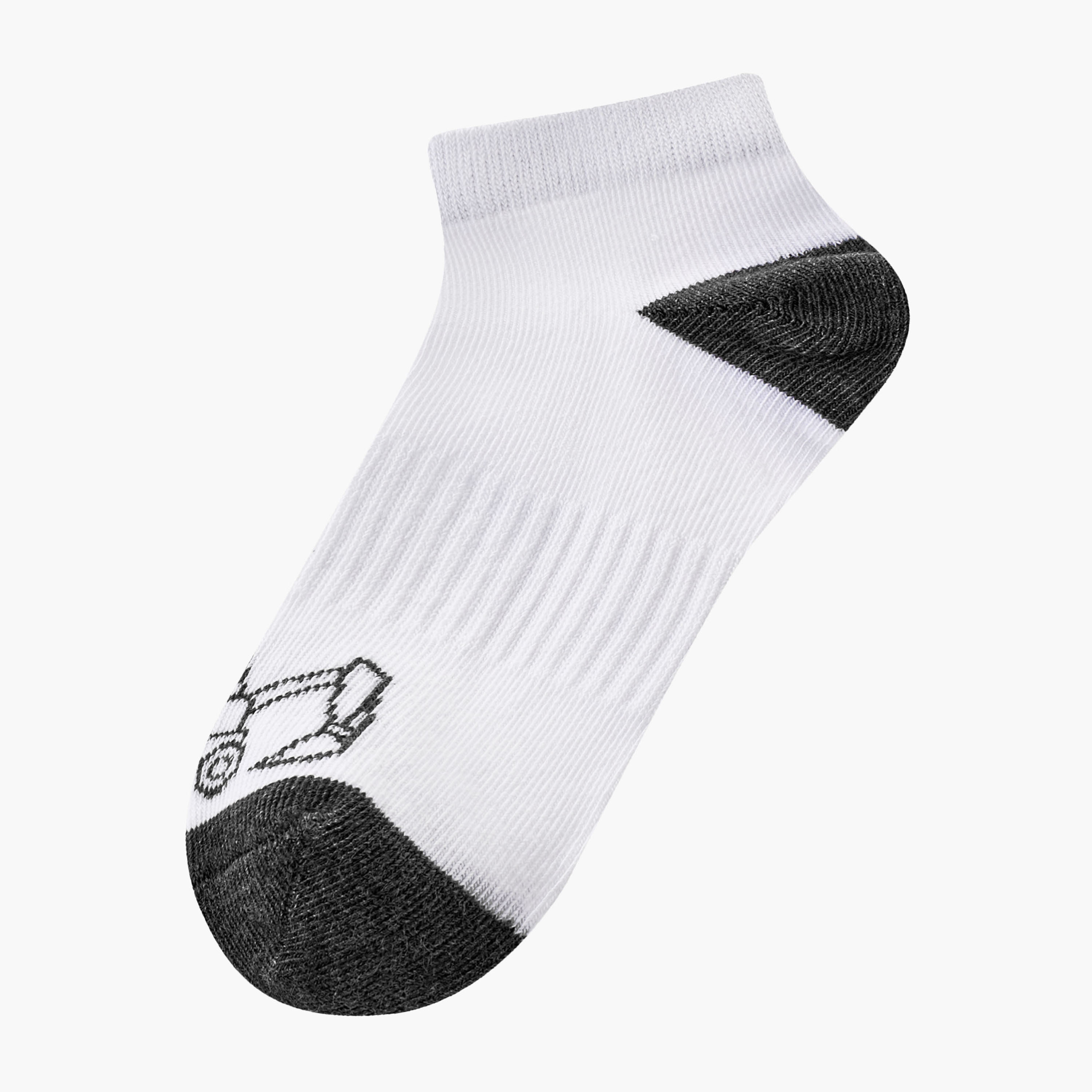 طقم جوارب للأولاد بطبعة مركبات البناء من جونيورز - 3 أزواج-boys-accessories-socks-image-2