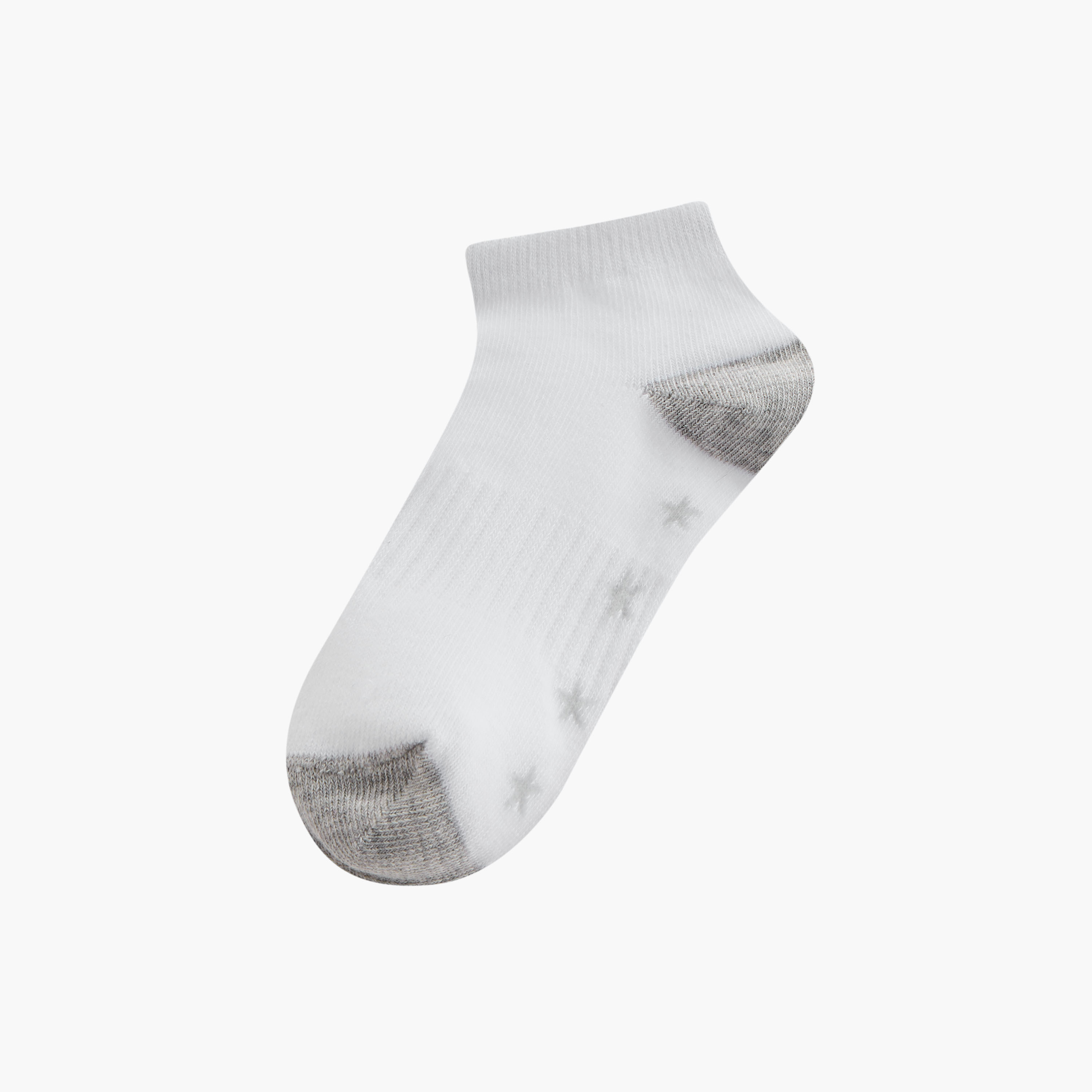 Juniors Star Print Ankle Length Socks - Set of 3-boys-accessories-socks-image-2