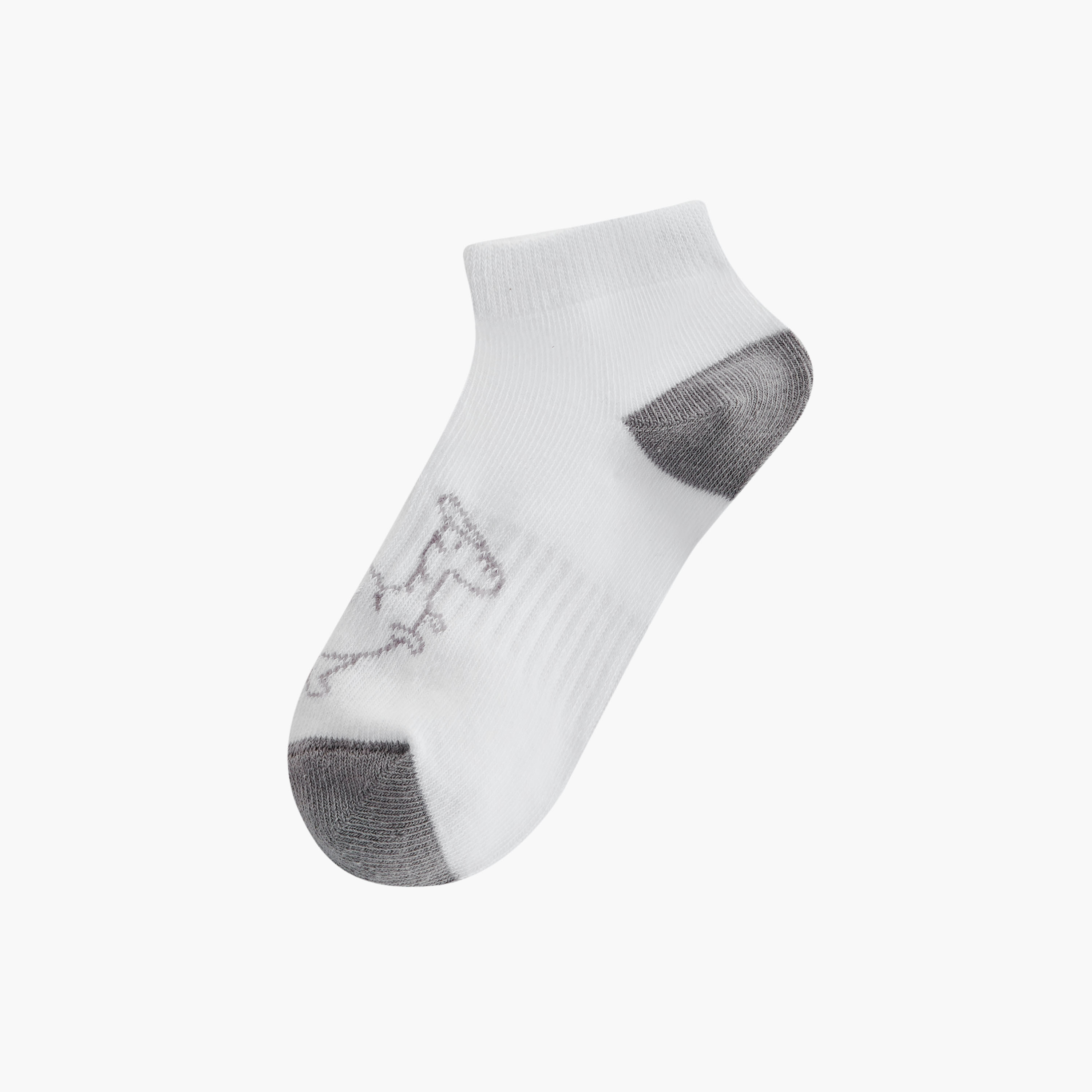 طقم جوارب 3 أزواج بطول الكاحل وطبعات حيوانات من جونيورز-baby-boys-accessories-socks-image-4