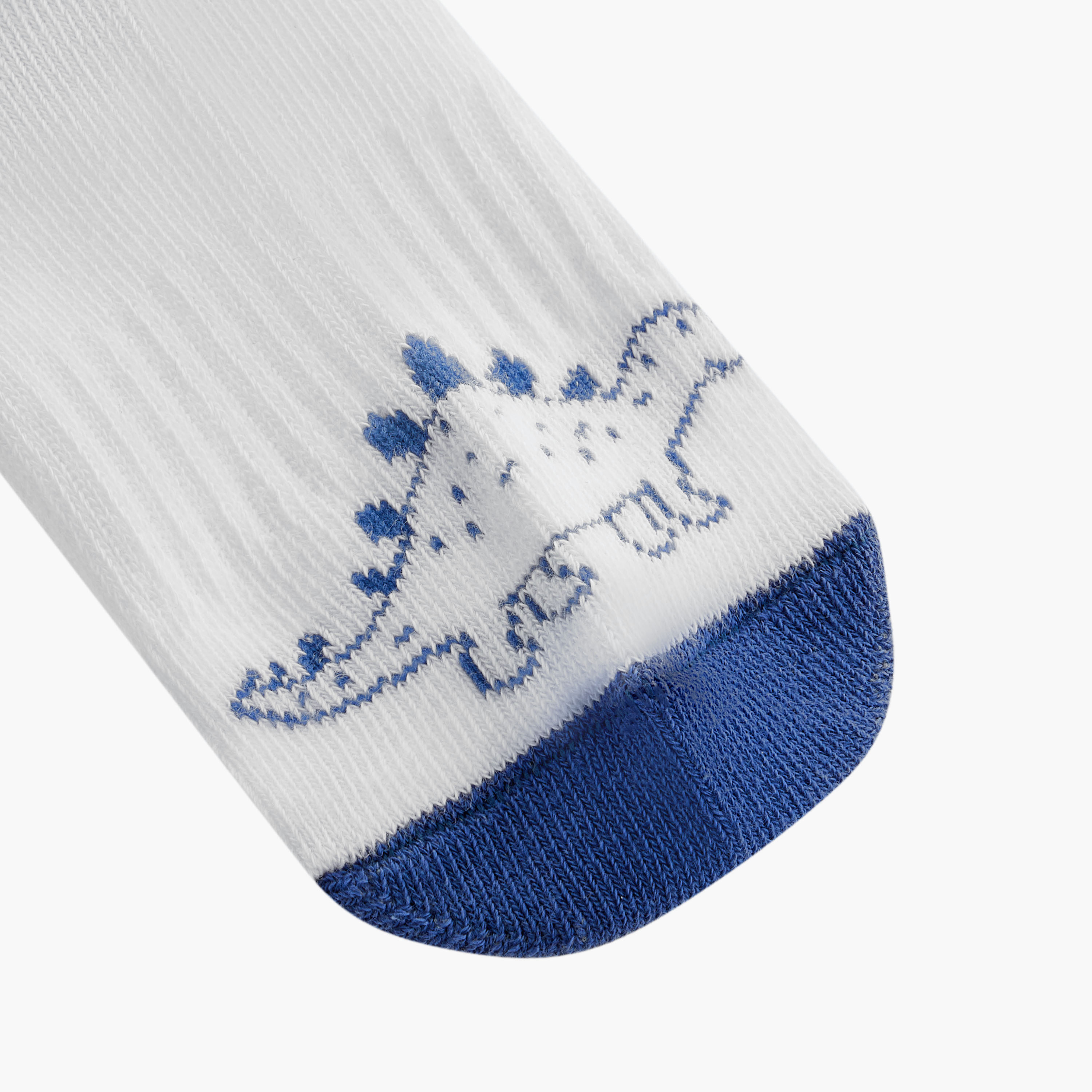 طقم جوارب 3 أزواج بطول الكاحل وطبعات حيوانات من جونيورز-baby-boys-accessories-socks-image-1