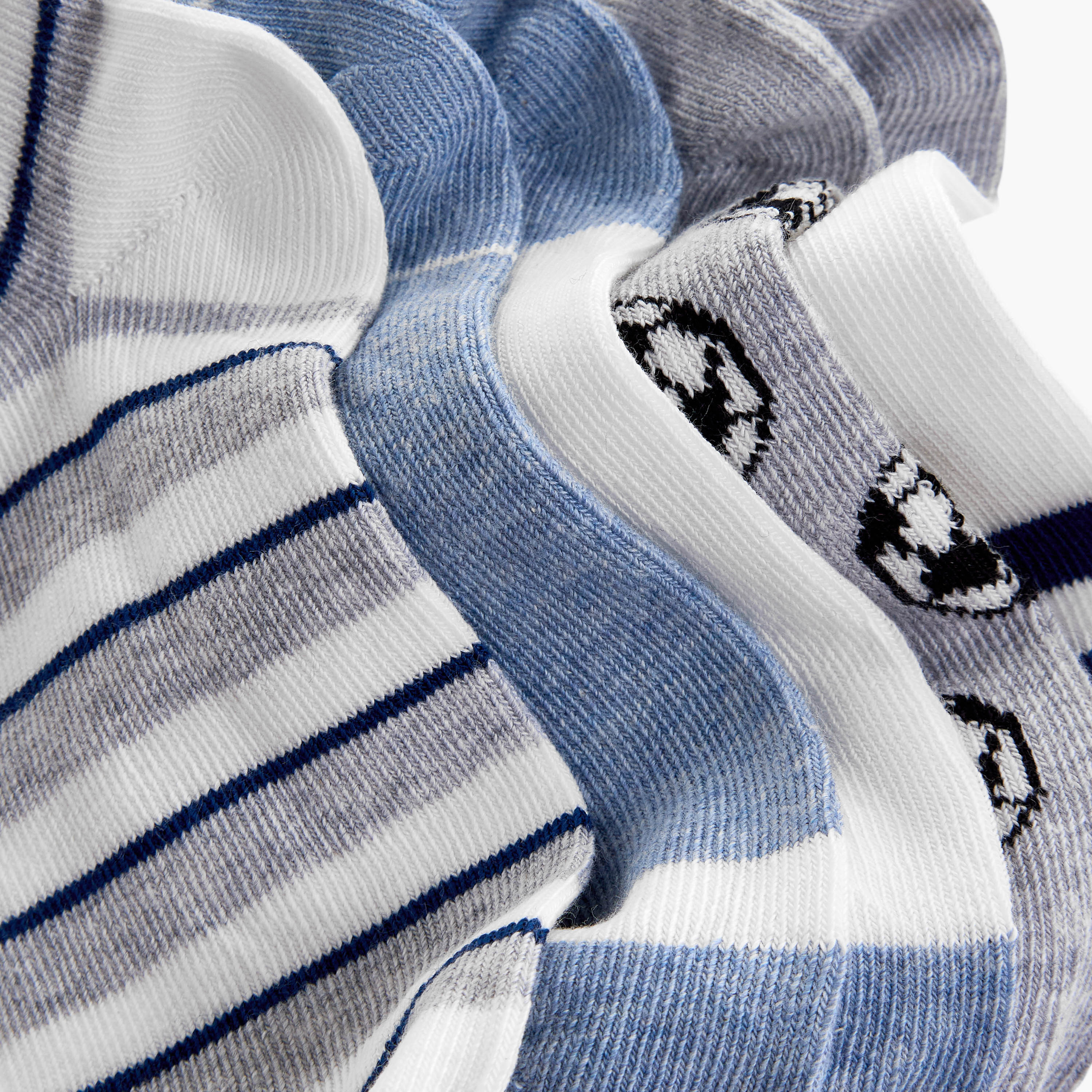 Gloo Assorted Ankle Length Socks - Set of 5-boys-accessories-socks-image-4