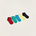 Gloo Striped Ankle Length Socks - Set of 5-Socks-thumbnailMobile-0