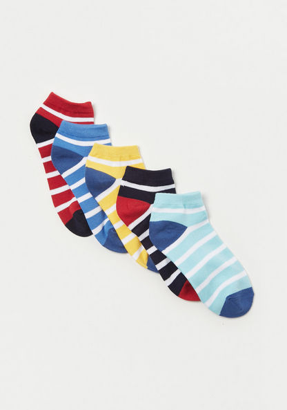 Gloo Striped Socks - Set of 5-Socks-image-1