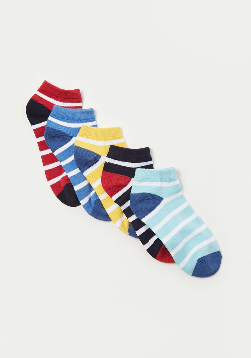 Gloo Striped Socks - Set of 5-Socks-image-1