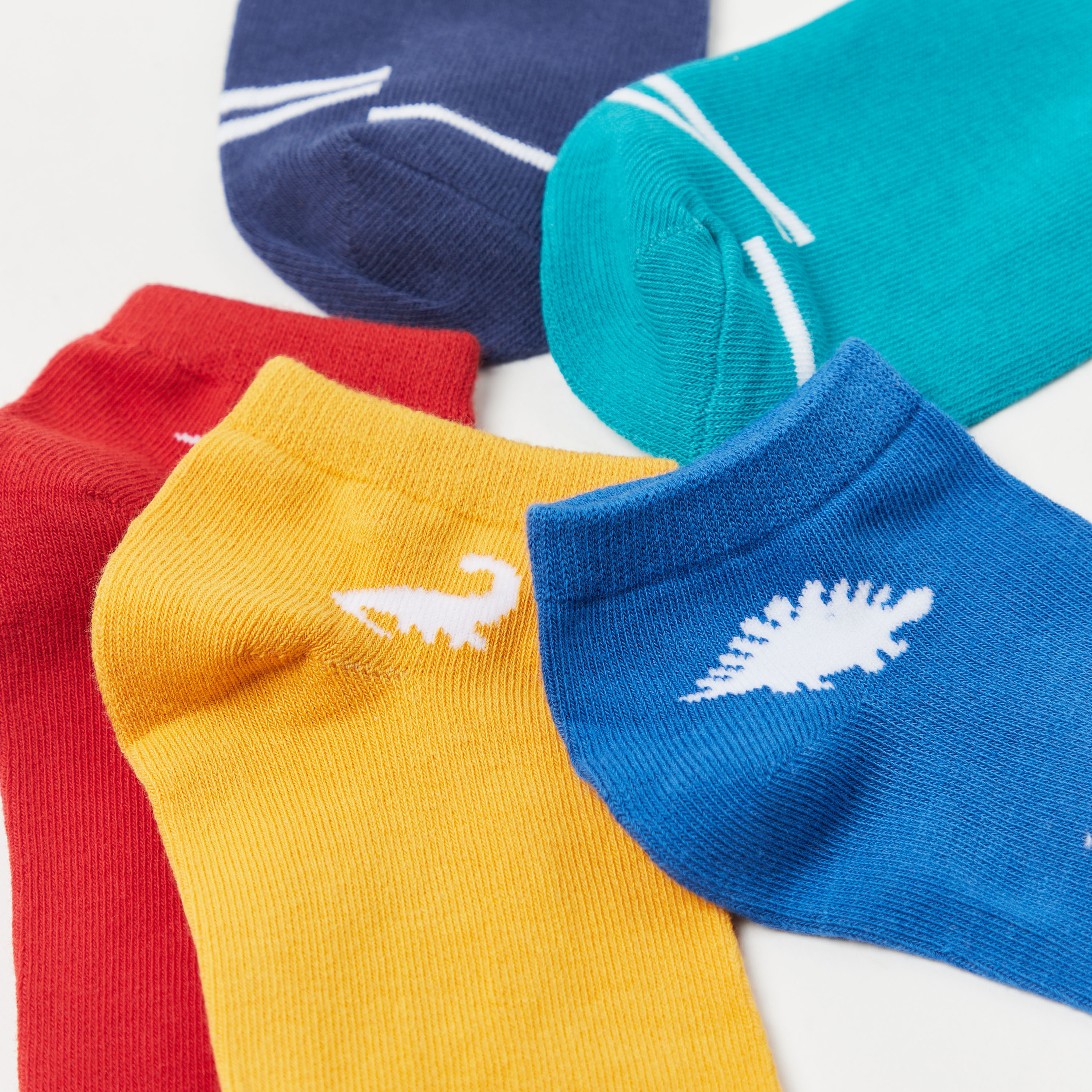 جوارب بطبعات من جلوو - طقم من 5 أزواج-boys-accessories-socks-image-1