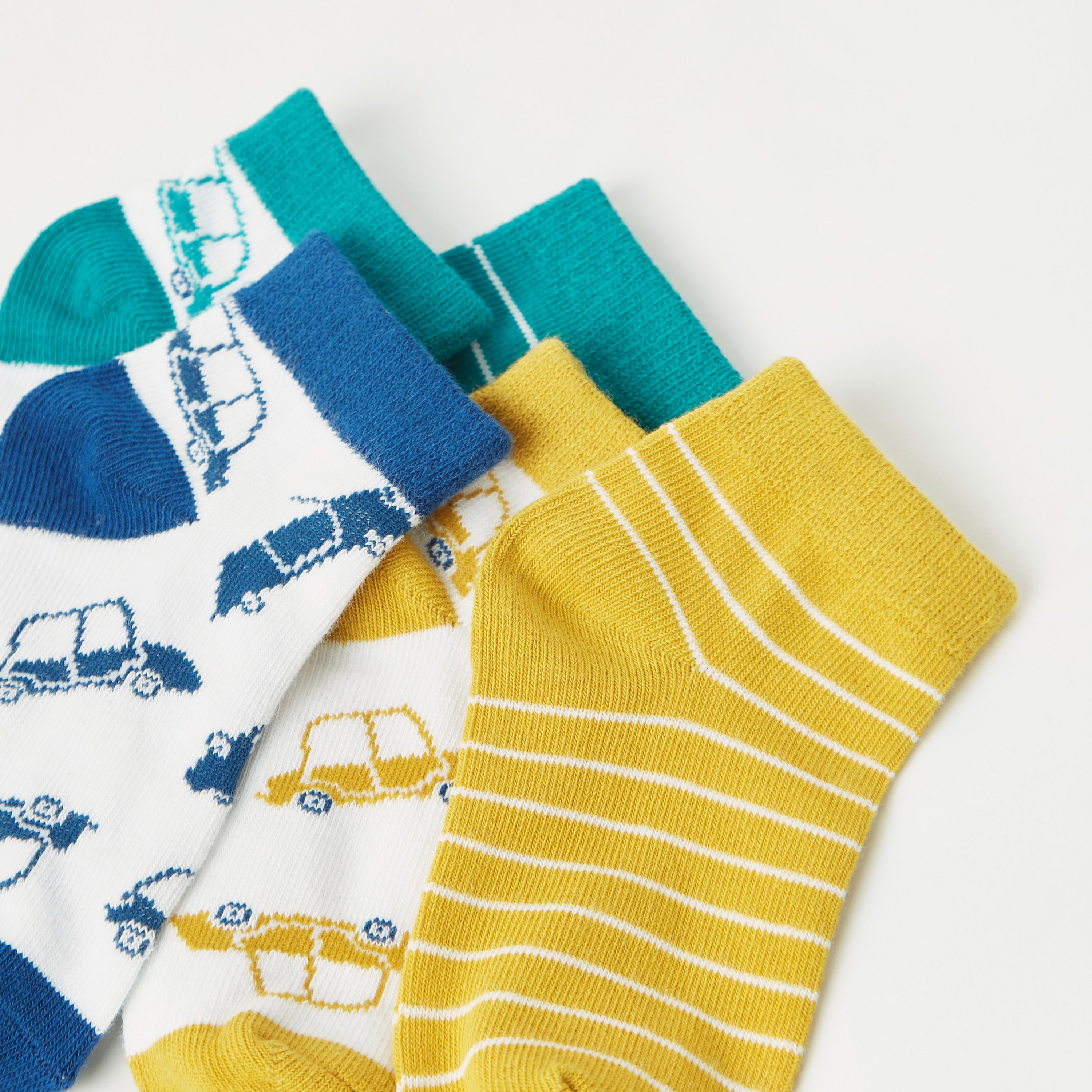 Gloo Textured Ankle Length Socks - Set of 5-boys-accessories-socks-image-3