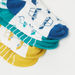 Gloo Textured Ankle Length Socks - Set of 5-Socks-thumbnailMobile-3