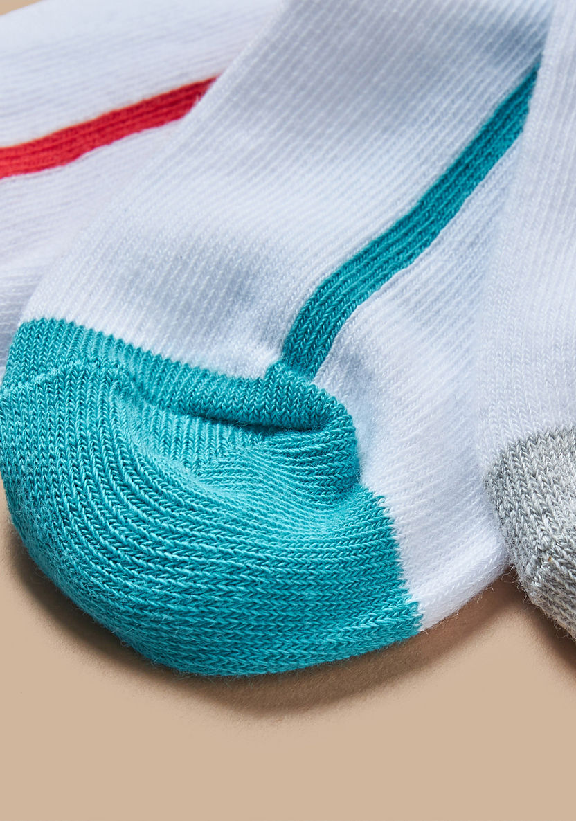 Juniors Printed Ankle Length Socks - Set of 3-Socks-image-3