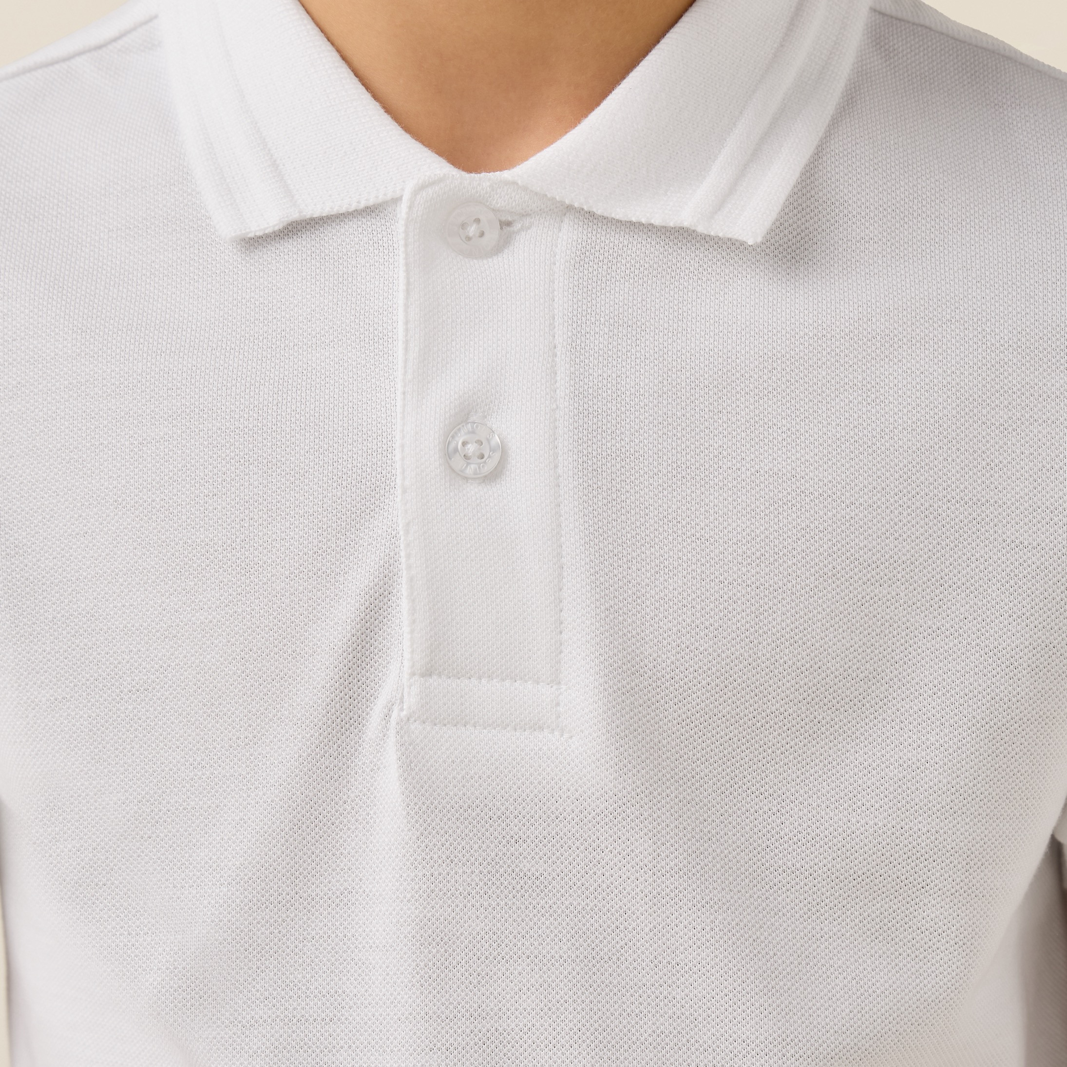 Juniors Solid Polo T-shirt with Short Sleeves-boys-clothing-tshirtsandpolos-image-7
