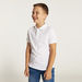 Juniors Solid Polo T-shirt with Short Sleeves-Tops-thumbnail-1