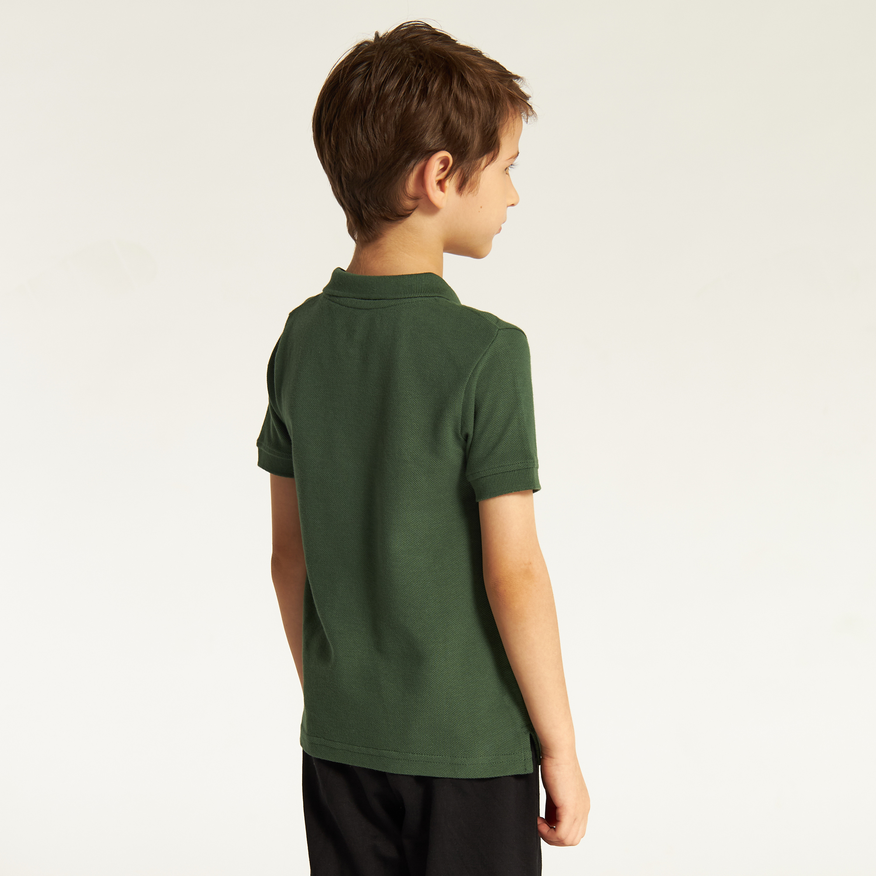 Juniors Solid Short Sleeves Polo T-shirt-boys-clothing-tshirtsandpolos-image-4