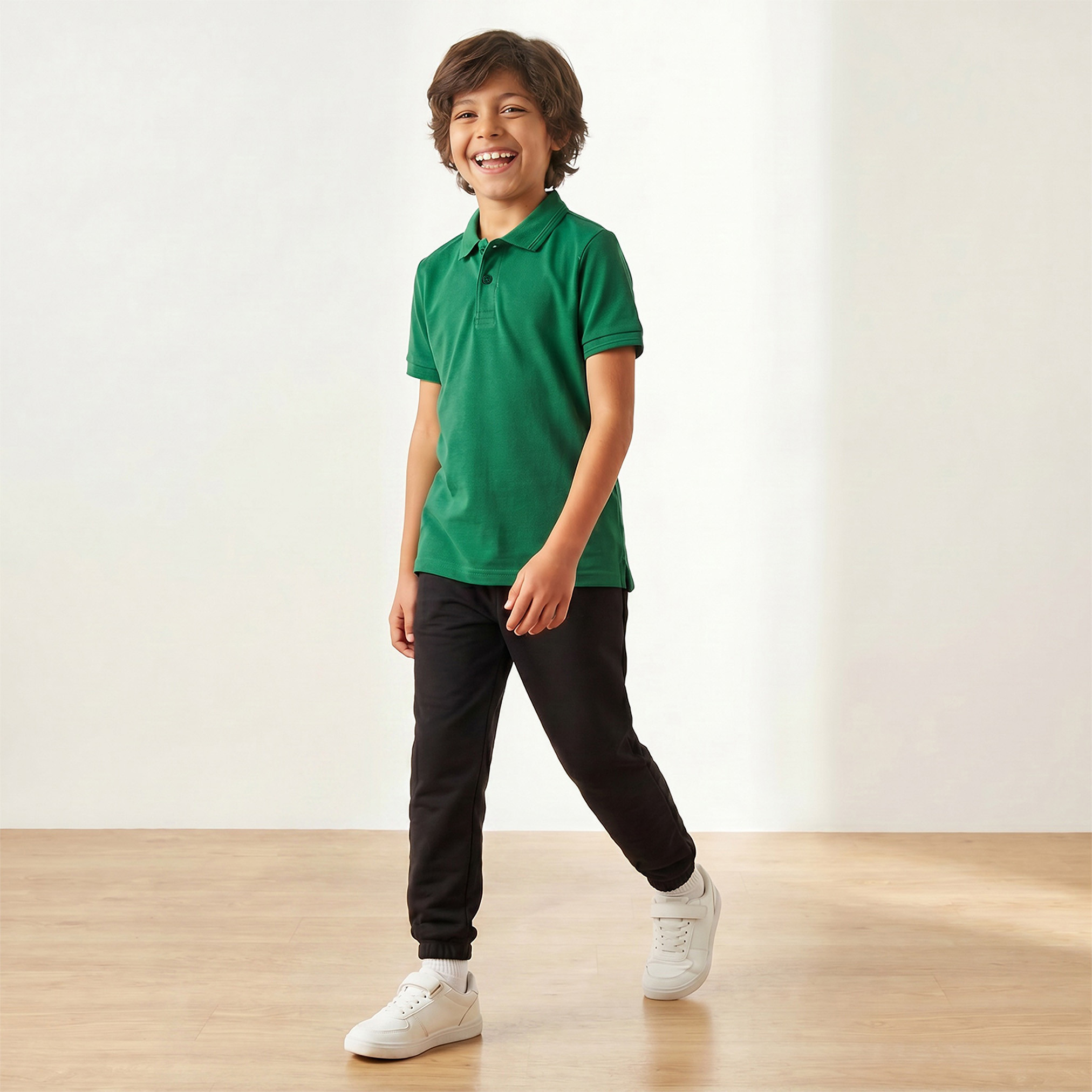 Juniors Solid Short Sleeves Polo T-shirt-boys-clothing-tshirtsandpolos-image-5