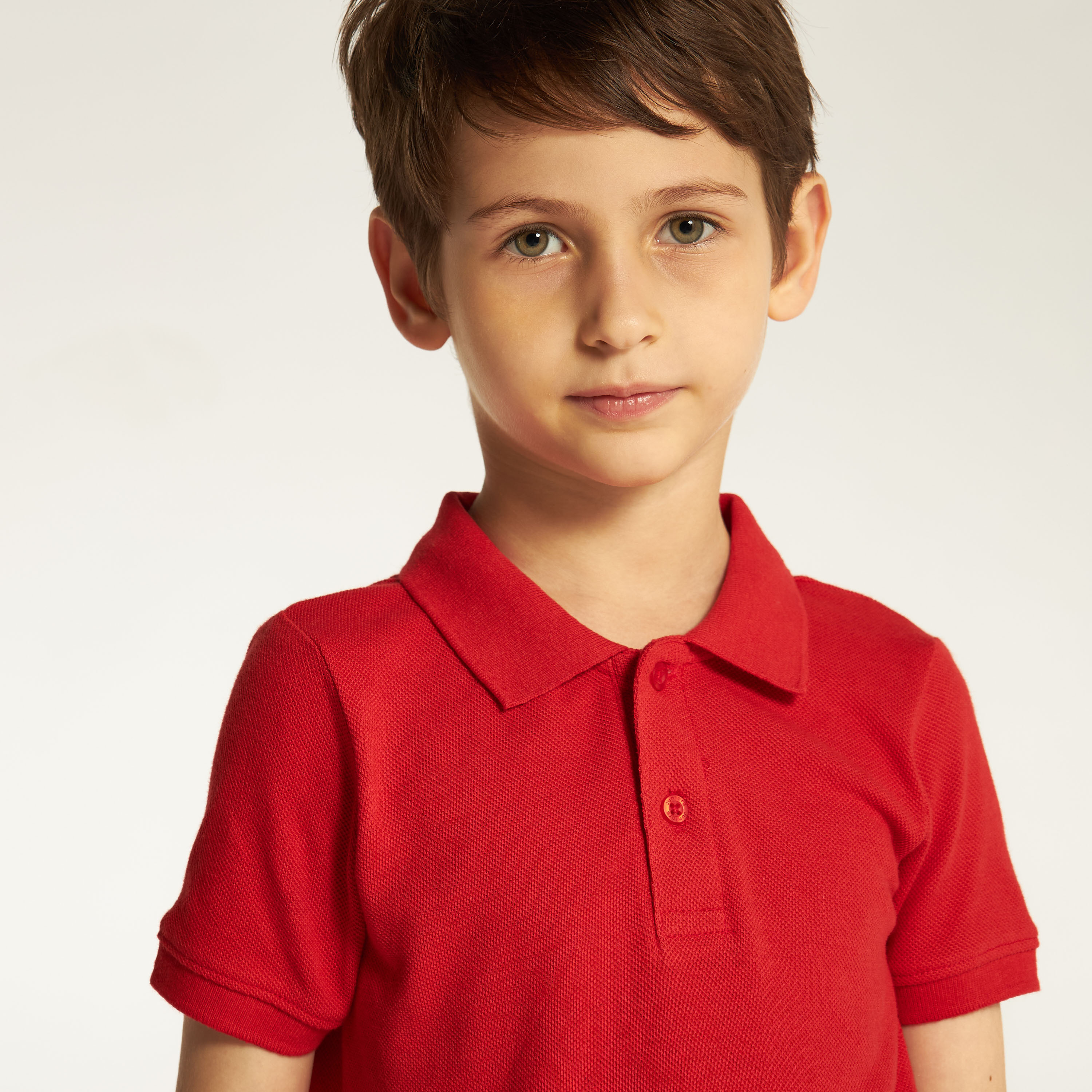 Juniors Solid Short Sleeves Polo T-shirt-boys-clothing-schoolwear-tshirtsandpolos-image-3