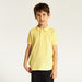 Juniors Solid Short Sleeves Polo T-shirt-T Shirts-thumbnail-1