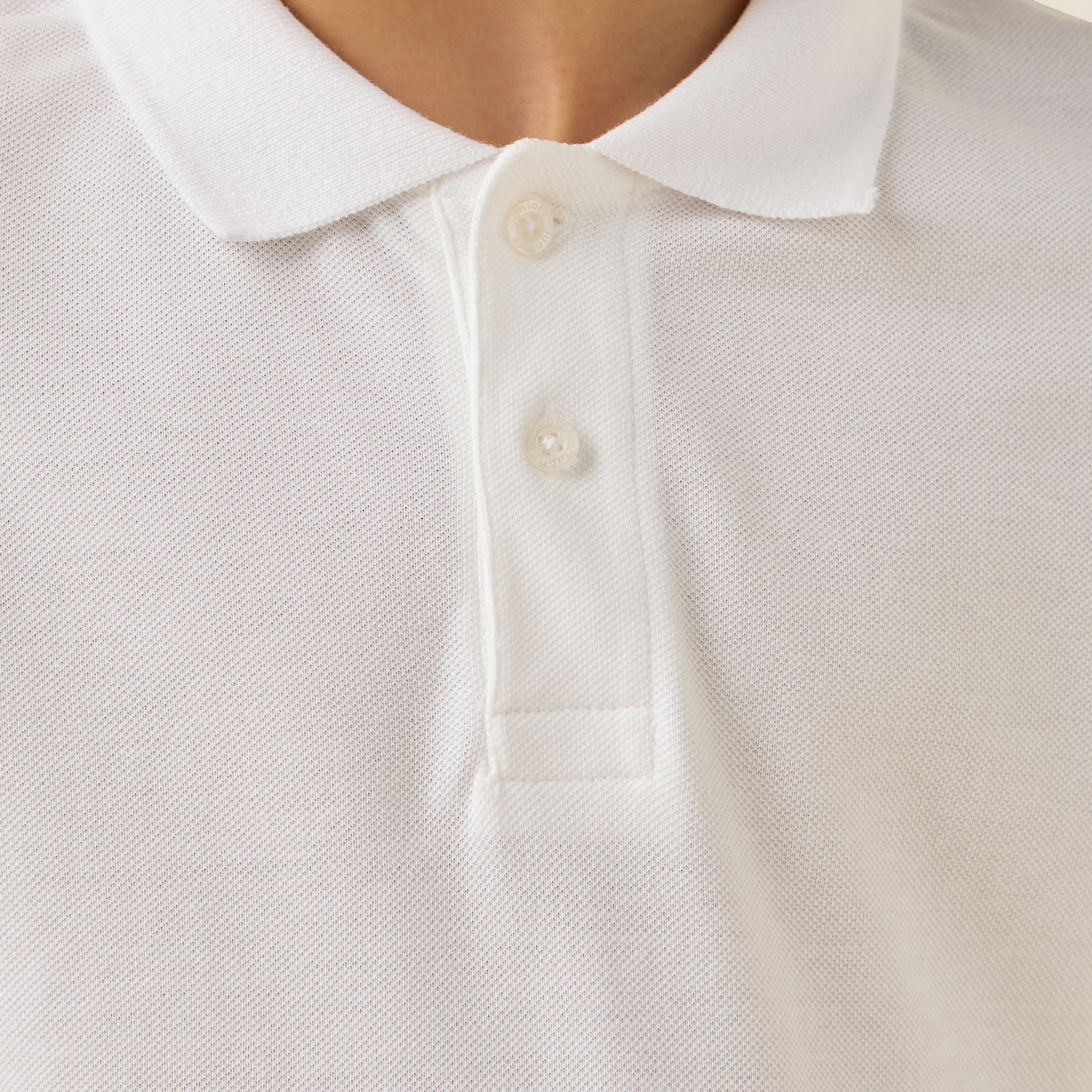 تي شيرت بولو سادة للجونيورز بأكمام قصيرة وإغلاق بأزرار-boys-clothing-tshirtsandpolos-image-7