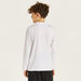 Juniors Solid Polo T-shirt with Long Sleeves-Tops-thumbnailMobile-3