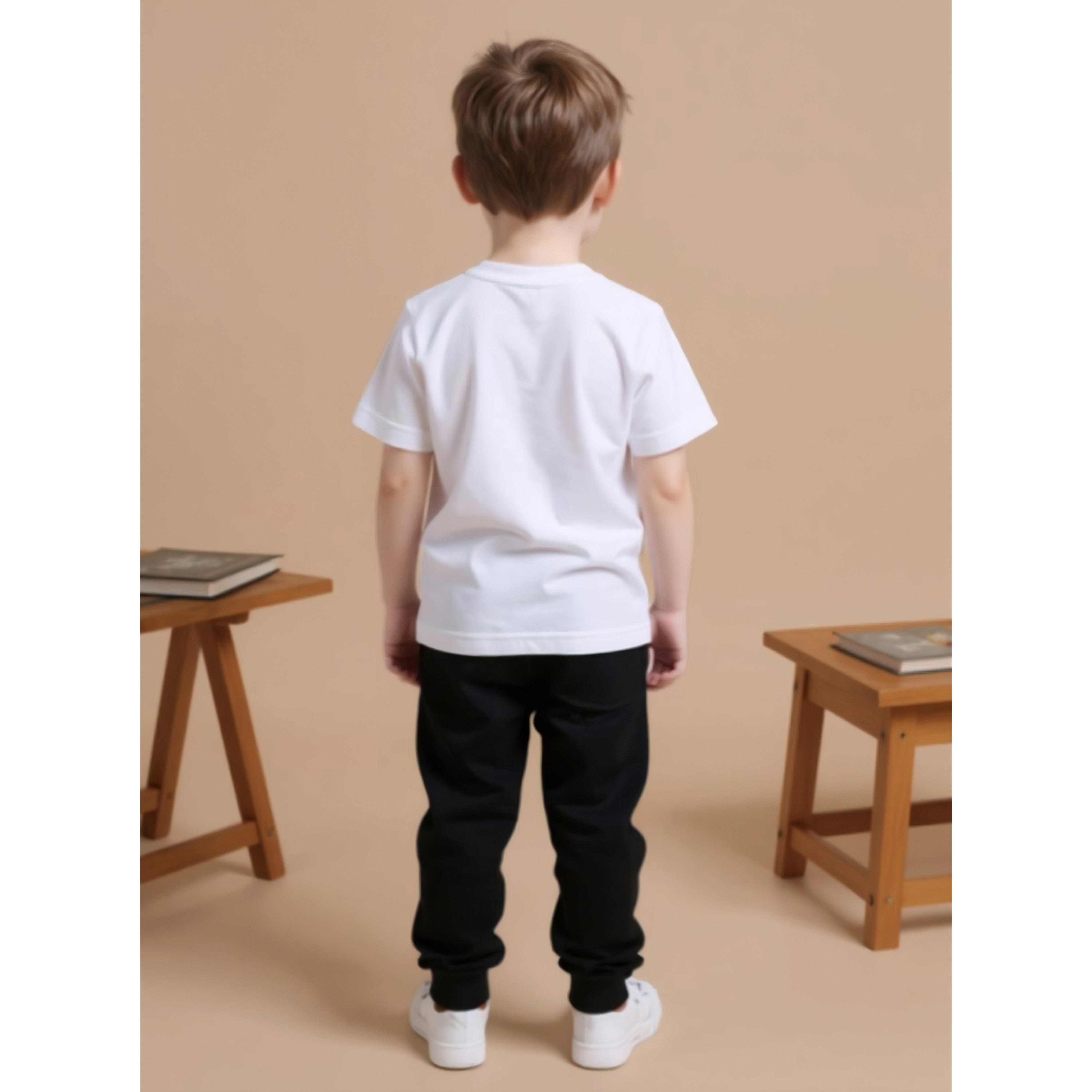 Juniors Kuwait National Day Print T-shirt with Short Sleeves-boys-clothing-tshirtsandpolos-image-3
