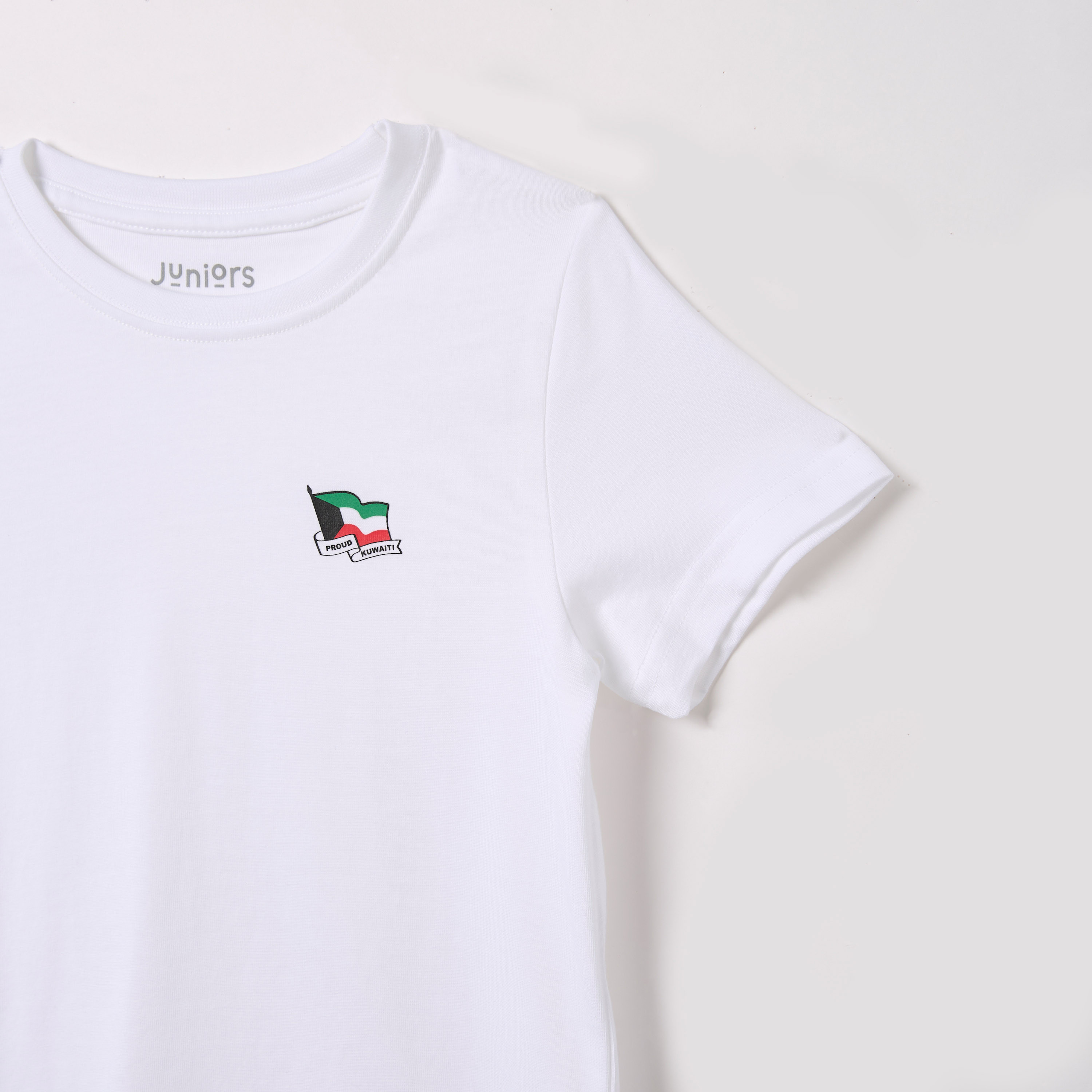 Juniors Kuwait National Day Print T-shirt with Short Sleeves-boys-clothing-tshirtsandpolos-image-6