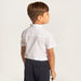 Juniors Solid Shirt with Short Sleeves and Pocket-Tops-thumbnail-1