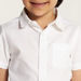 Juniors Solid Shirt with Chest Pocket and Short Sleeves-Tops-thumbnailMobile-2
