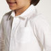 Juniors Solid Shirt with Long Sleeves and Chest Pocket-Tops-thumbnail-2