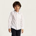 Juniors Solid Shirt with Chest Pocket and Long Sleeves-Tops-thumbnailMobile-1
