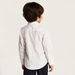 Juniors Solid Shirt with Chest Pocket and Long Sleeves-Tops-thumbnailMobile-3