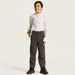 Juniors Solid Trouser with Button Closure and Pockets-Bottoms-thumbnail-0