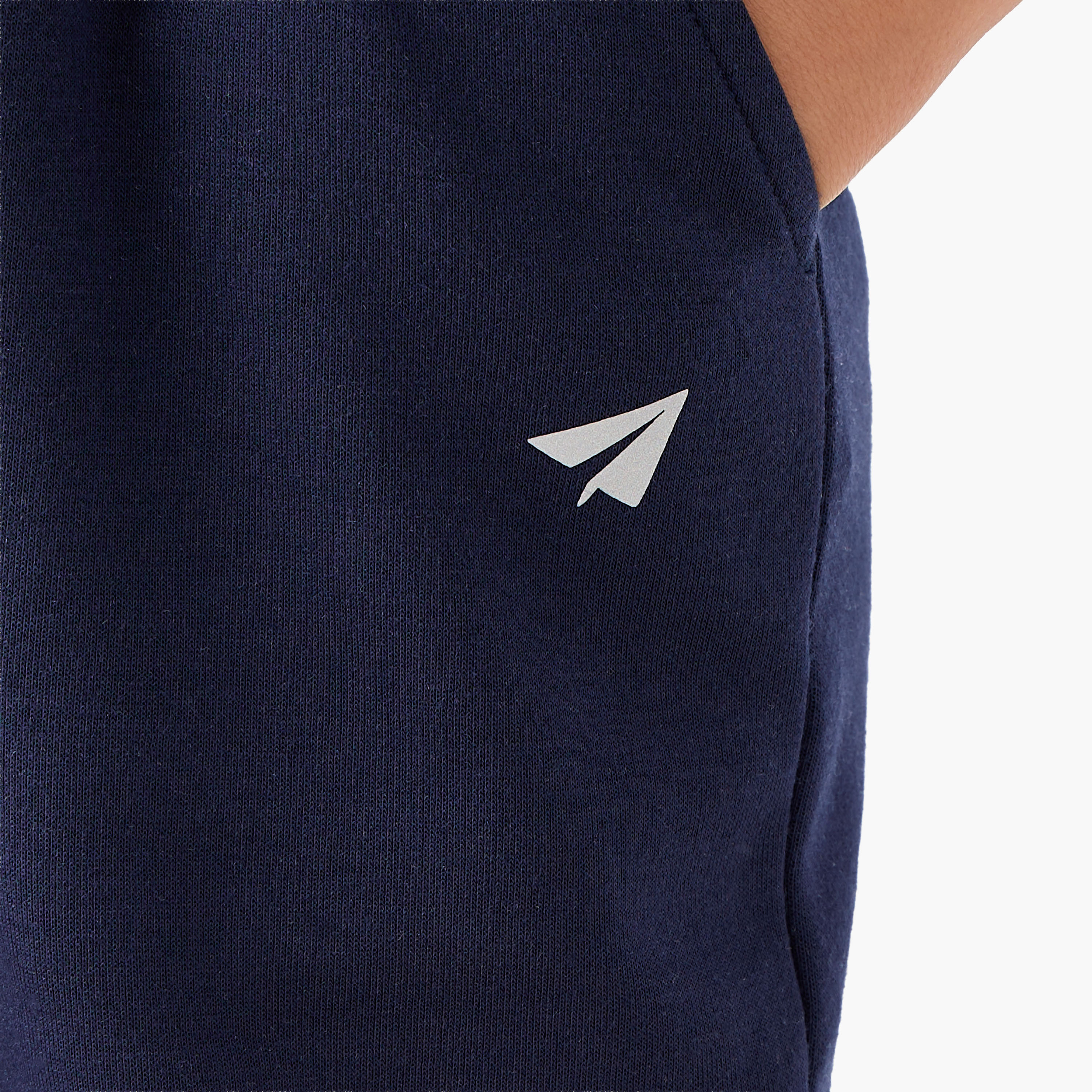 بنطلون رياضي سادة برباط إغلاق من جونيوز-boys-clothing-schoolwear-bottoms-joggers-image-1