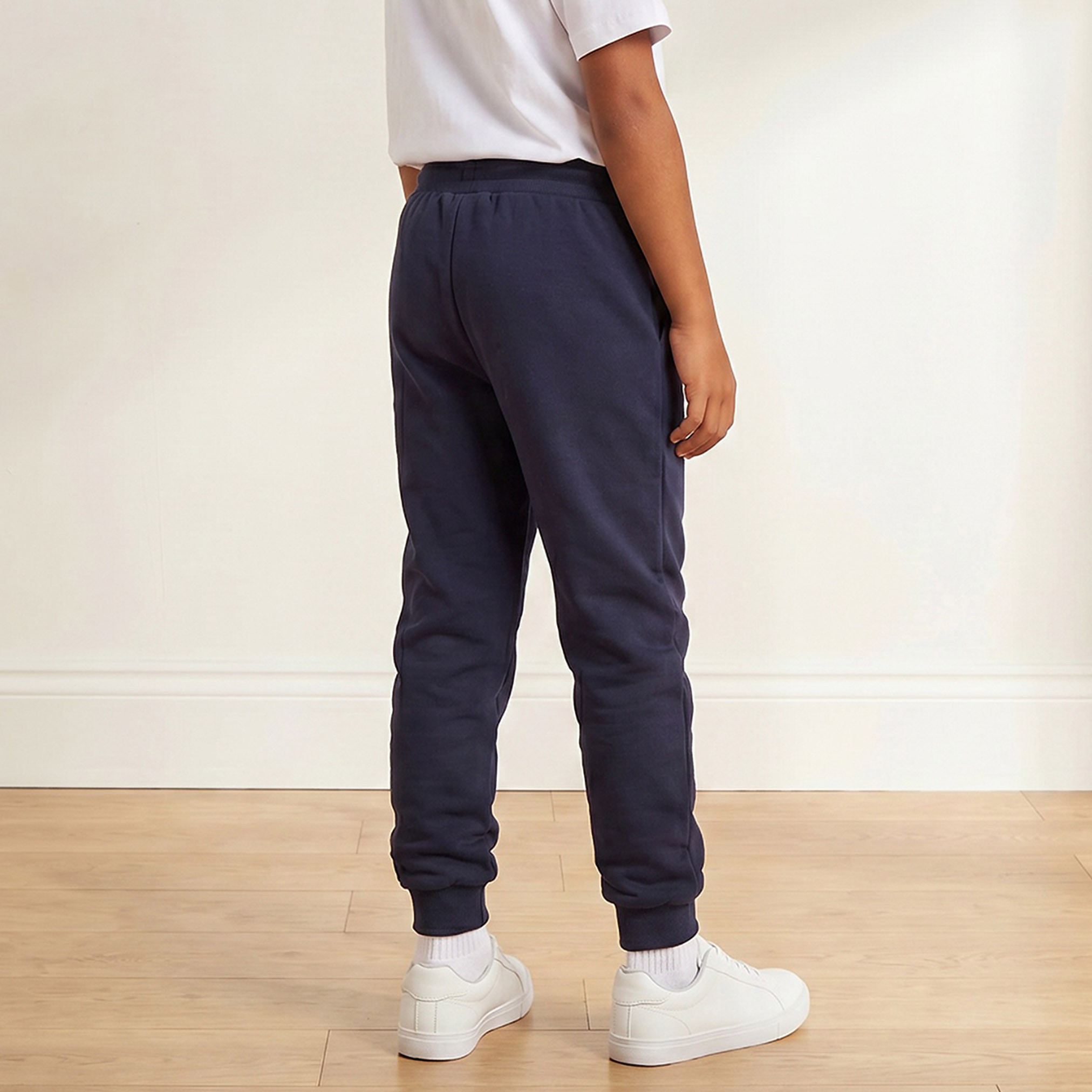 بنطلون رياضي بخصر مطاطي ورباط إغلاق وجيوب من جونيورز-boys-clothing-bottoms-joggersandtrackpants-image-3