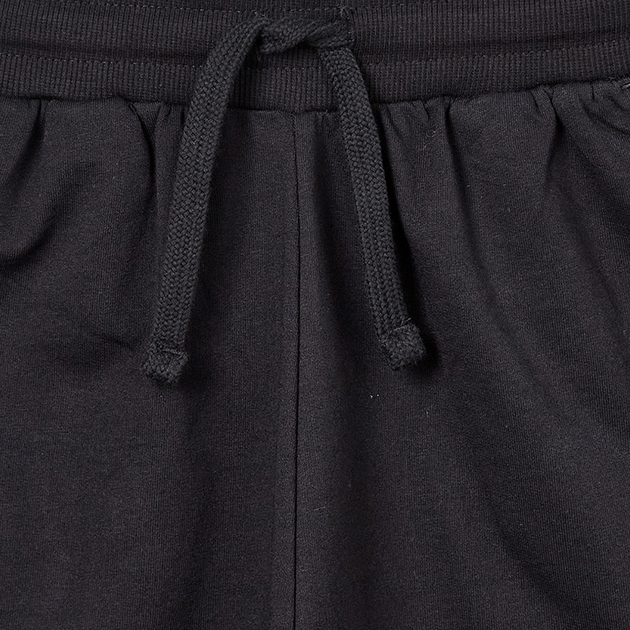 Juniors Solid Shorts with Drawstring Closure and Pockets-boys-clothing-schoolwear-bottoms-shorts-image-4