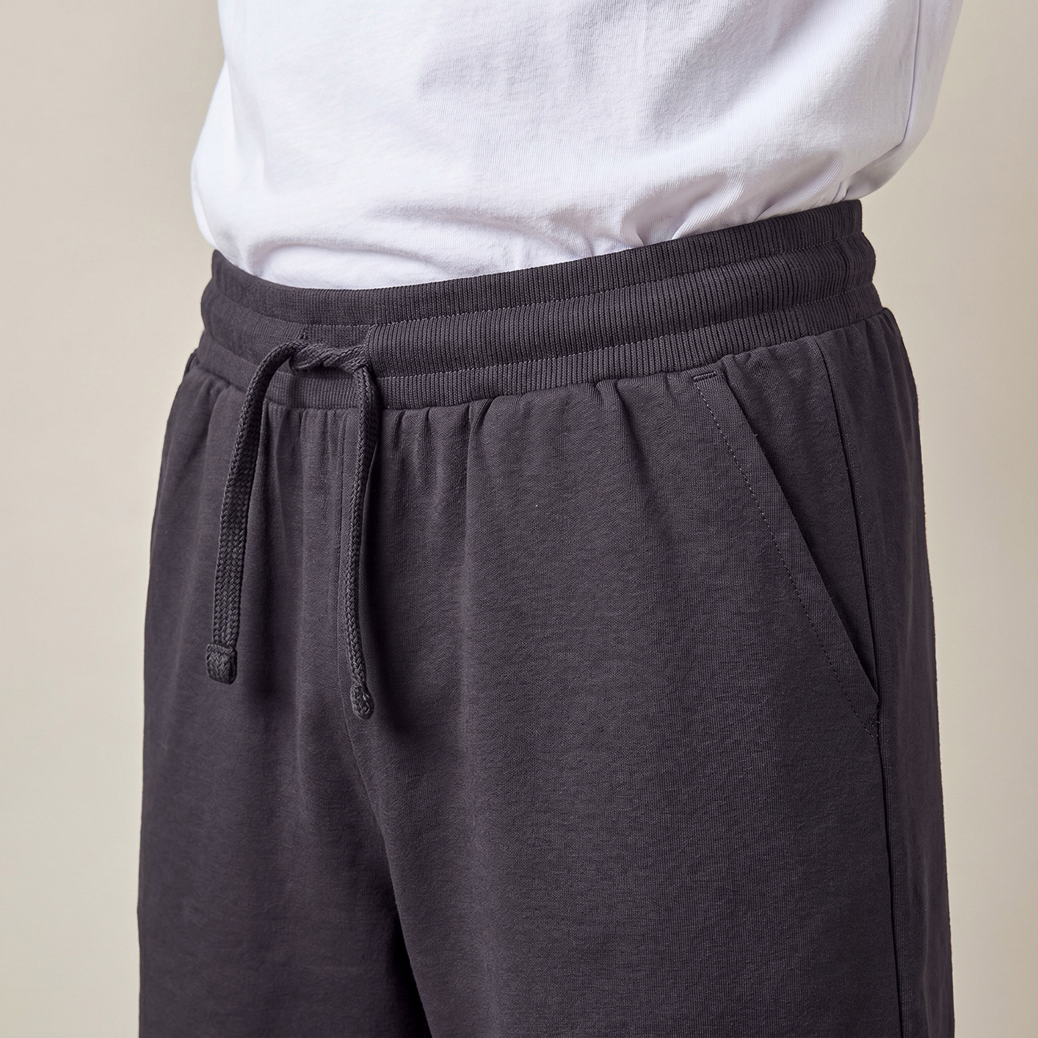 شورت سادة بجيوب ورباط إغلاق من جونيورز-boys-clothing-schoolwear-bottoms-shorts-image-6