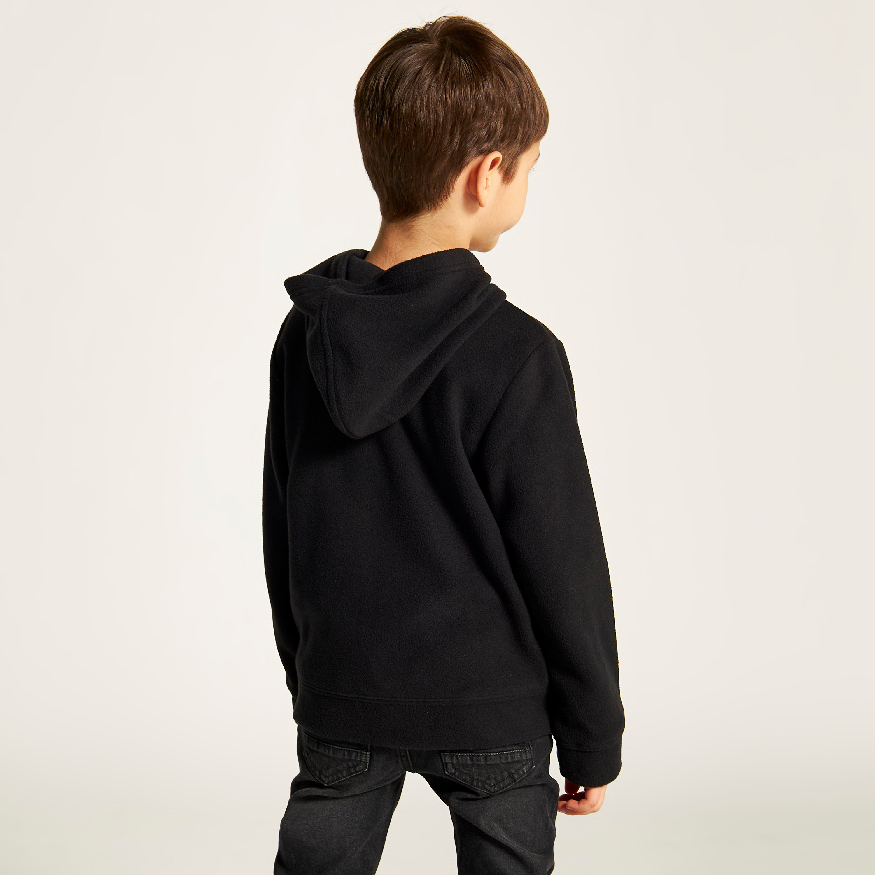 جاكيت سادة بأكمام طويلة وقبعة وسحاب من جونيورز-boys-clothing-jacketsandcoats-image-1