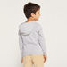 Juniors Solid Hooded Sweatshirt with Pockets-Coats and Jackets-thumbnailMobile-3