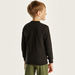 Juniors Solid Zip Through Jacket with High Neck and Long Sleeves-Coats and Jackets-thumbnailMobile-3