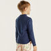 Juniors Solid Zip Through Jacket with High Neck and Long Sleeves-Coats and Jackets-thumbnailMobile-3