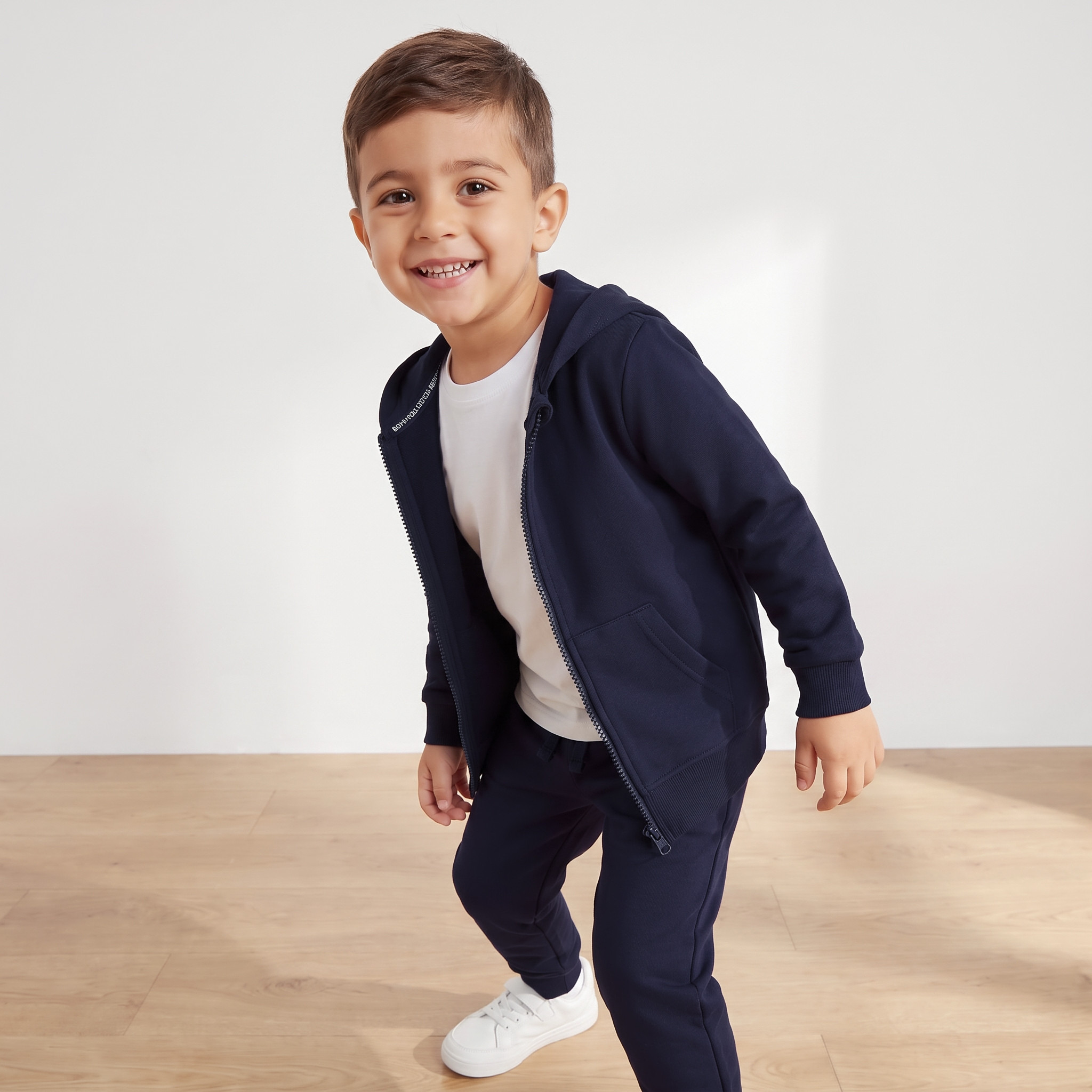 Juniors School Set with Hooded Sweatshirt and Joggers - Boys-boys-clothing-schoolwear-sets-image-6